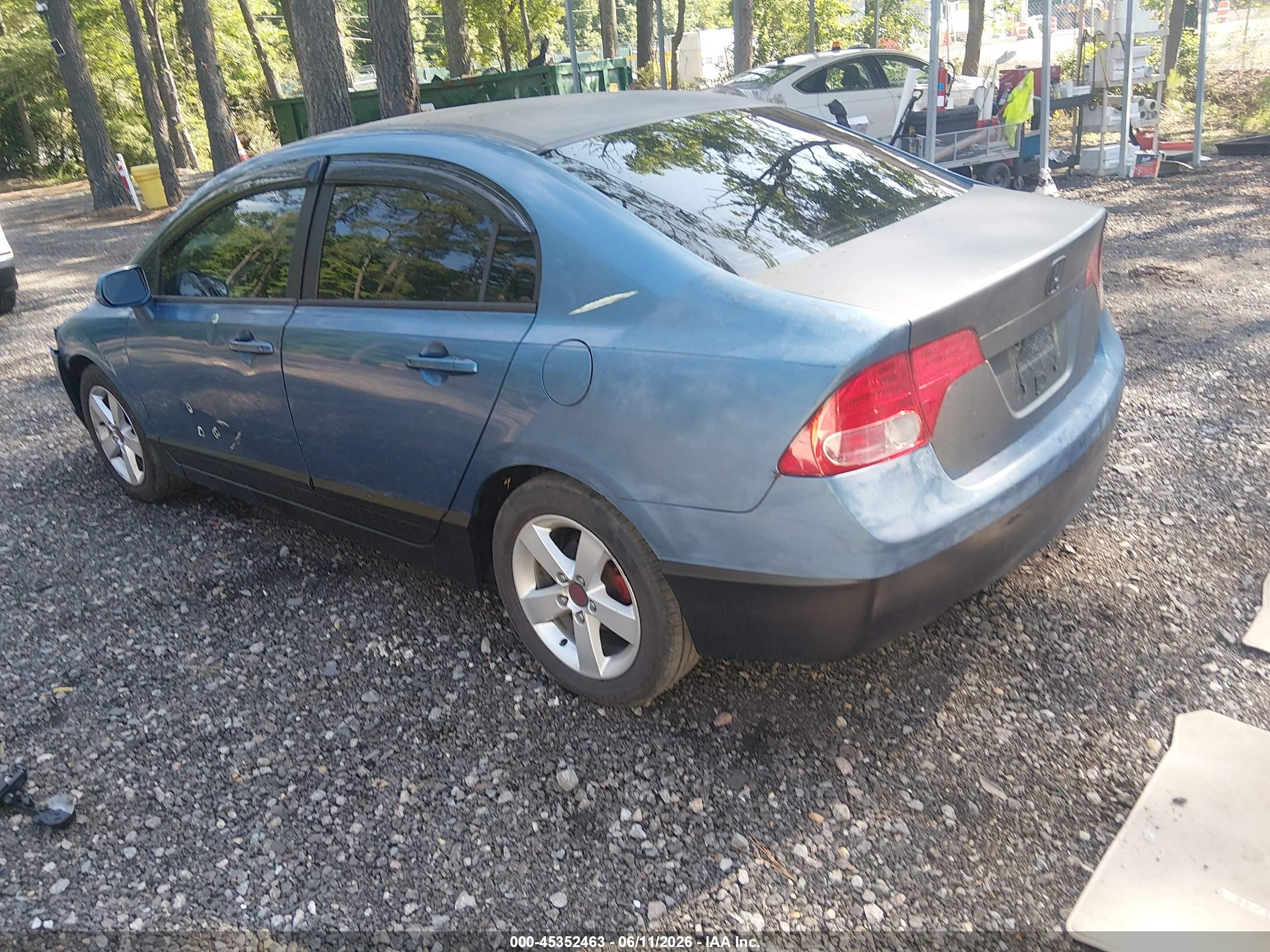 2006 Honda Civic Ex Blue vin: 1HGFA15896L035768