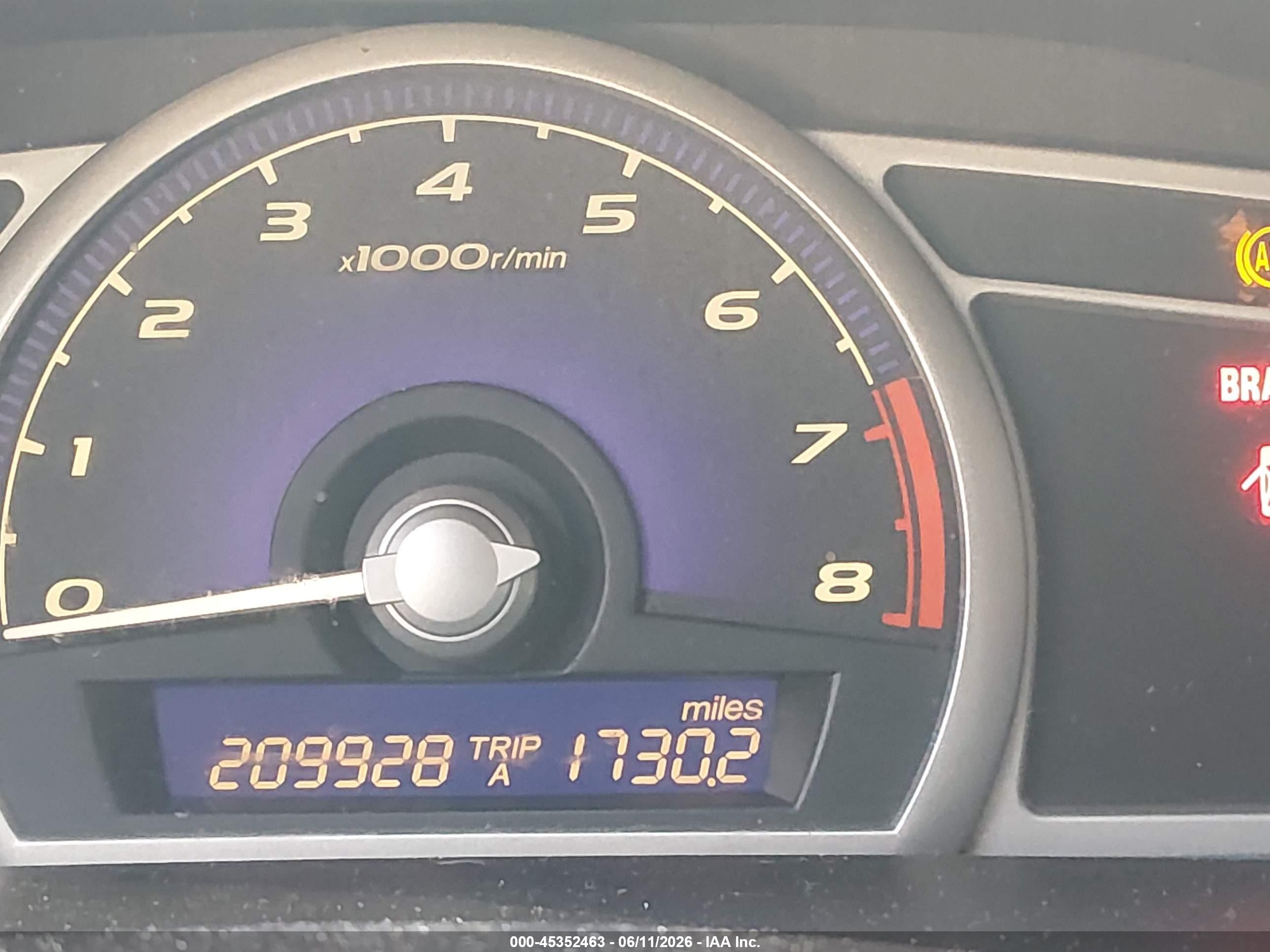 2006 Honda Civic Ex Blue vin: 1HGFA15896L035768