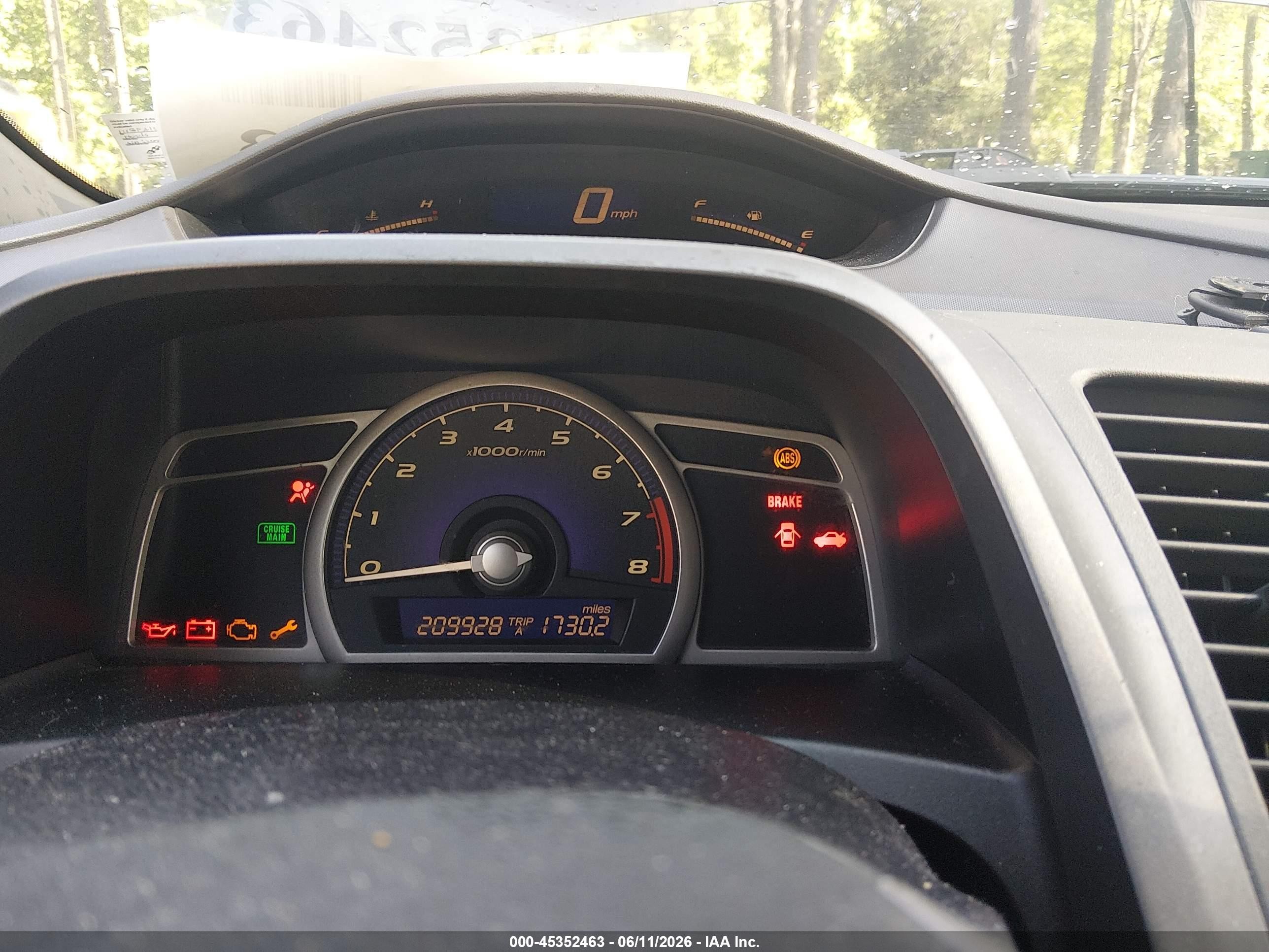 2006 Honda Civic Ex Blue vin: 1HGFA15896L035768