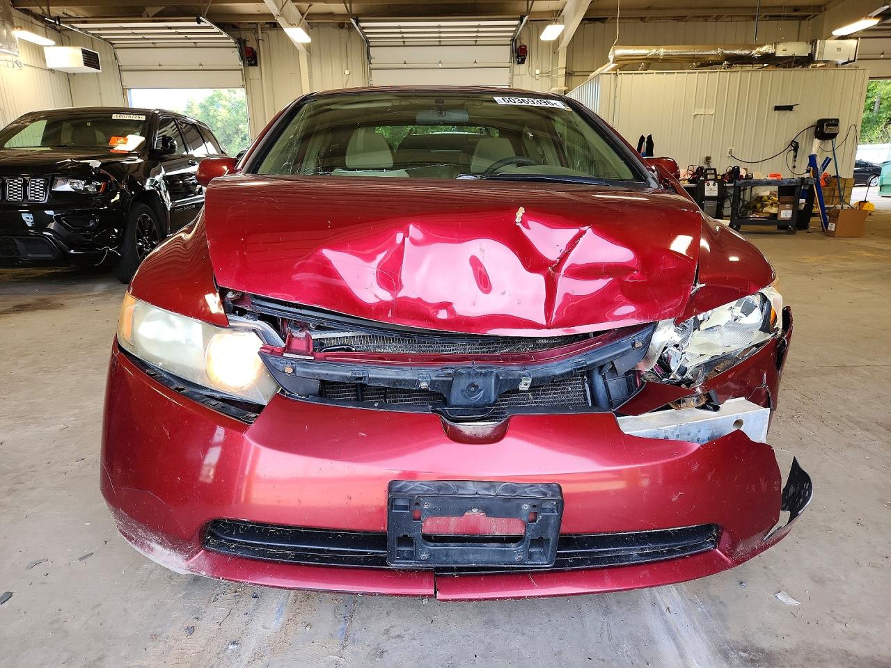 2006 Honda Civic Ex Red vin: 1HGFA158X6L089516
