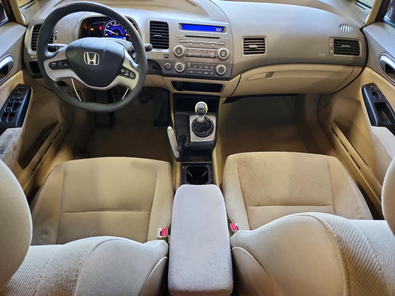 2006 Honda Civic Ex Red vin: 1HGFA158X6L089516