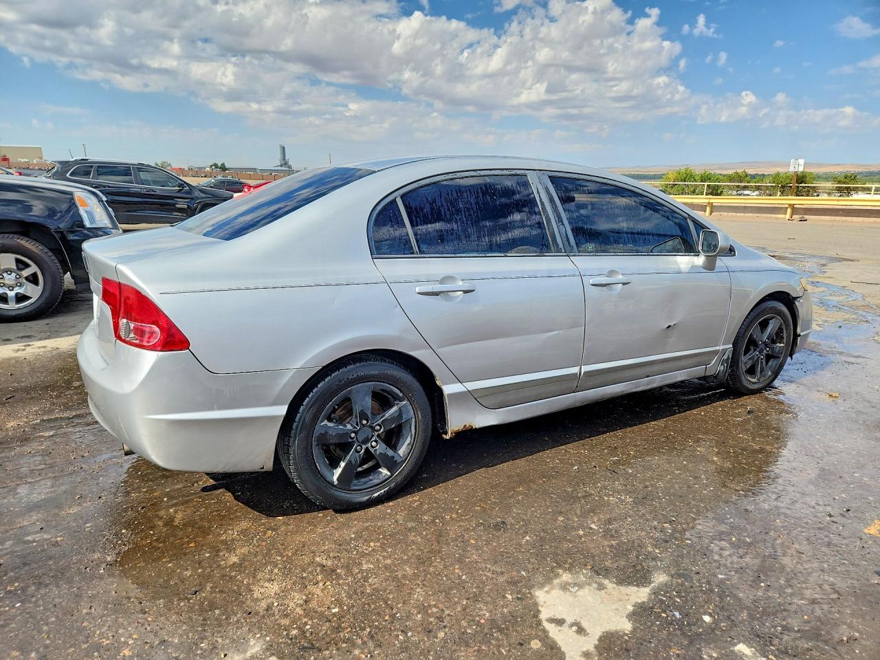 2008 Honda Civic Ex Silver vin: 1HGFA158X8L017833