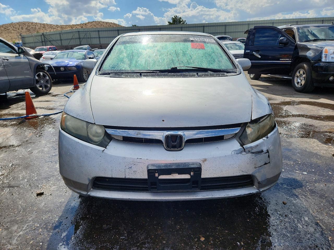 2008 Honda Civic Ex Silver vin: 1HGFA158X8L017833