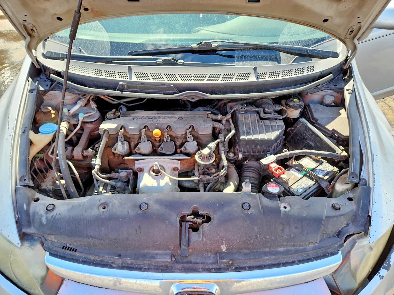 2008 Honda Civic Ex Silver vin: 1HGFA158X8L017833