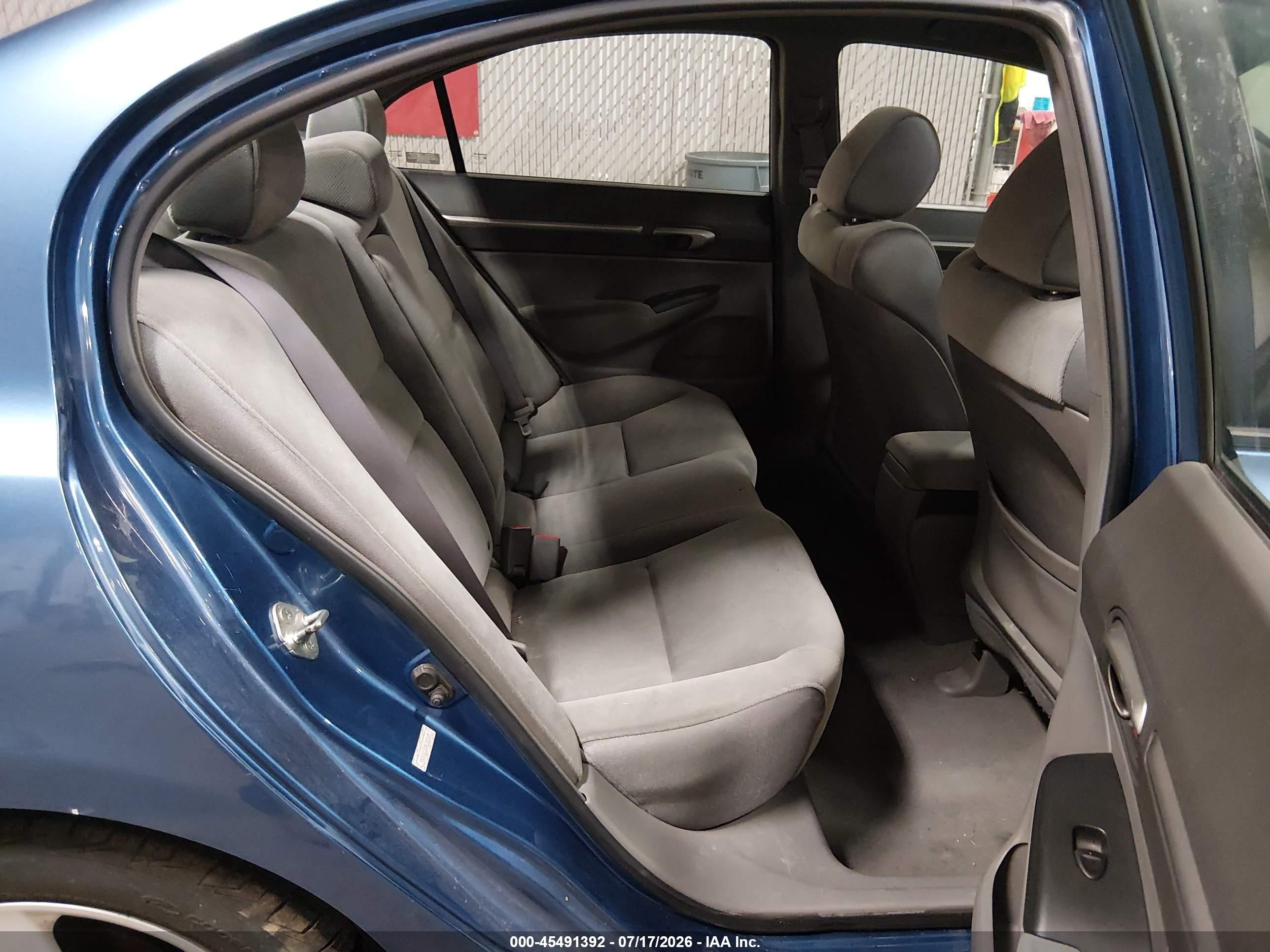 2008 Honda Civic Ex Синий vin: 1HGFA158X8L080544