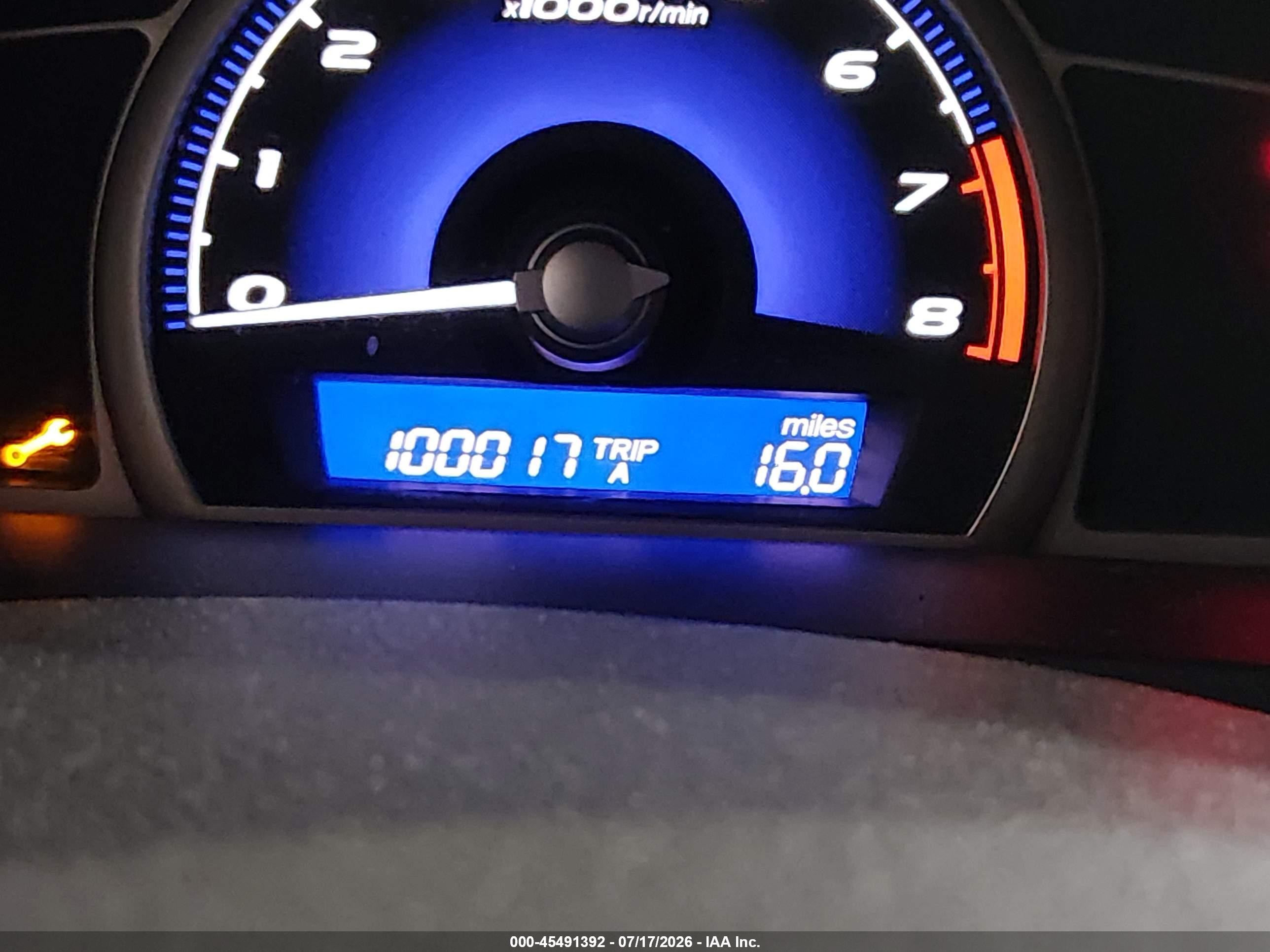 2008 Honda Civic Ex Синий vin: 1HGFA158X8L080544