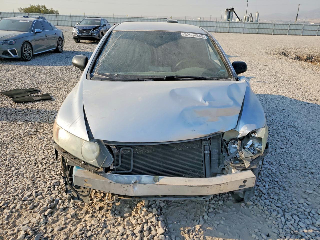 2006 Honda Civic Dx Silver vin: 1HGFA16256L142083