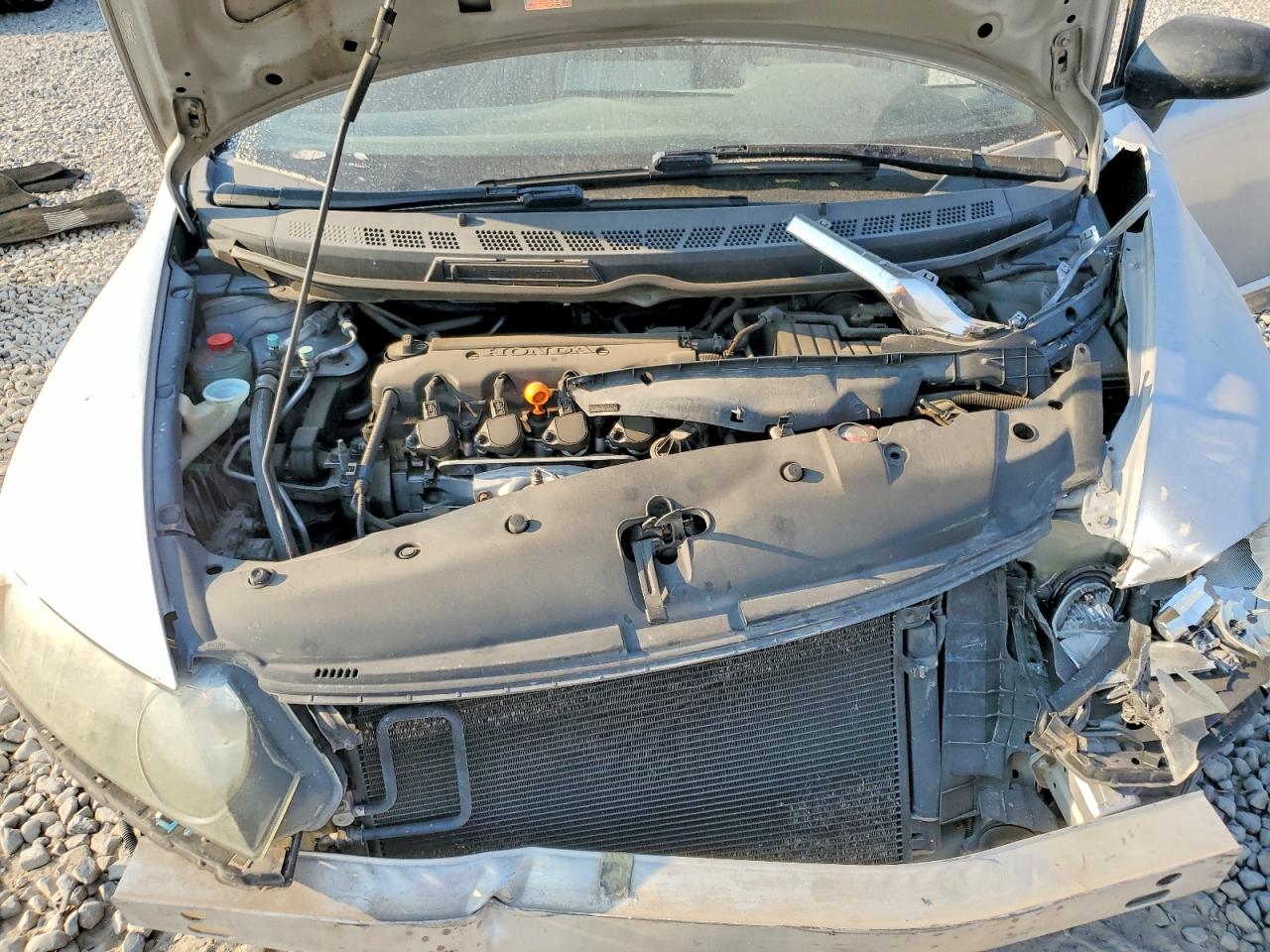 2006 Honda Civic Dx Silver vin: 1HGFA16256L142083