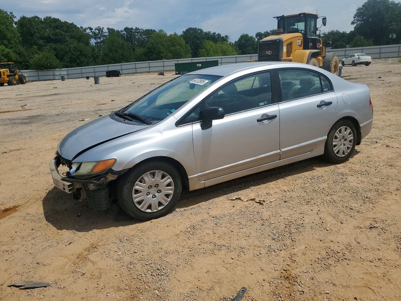 2006 Honda Civic Dx Silver vin: 1HGFA16266L006917