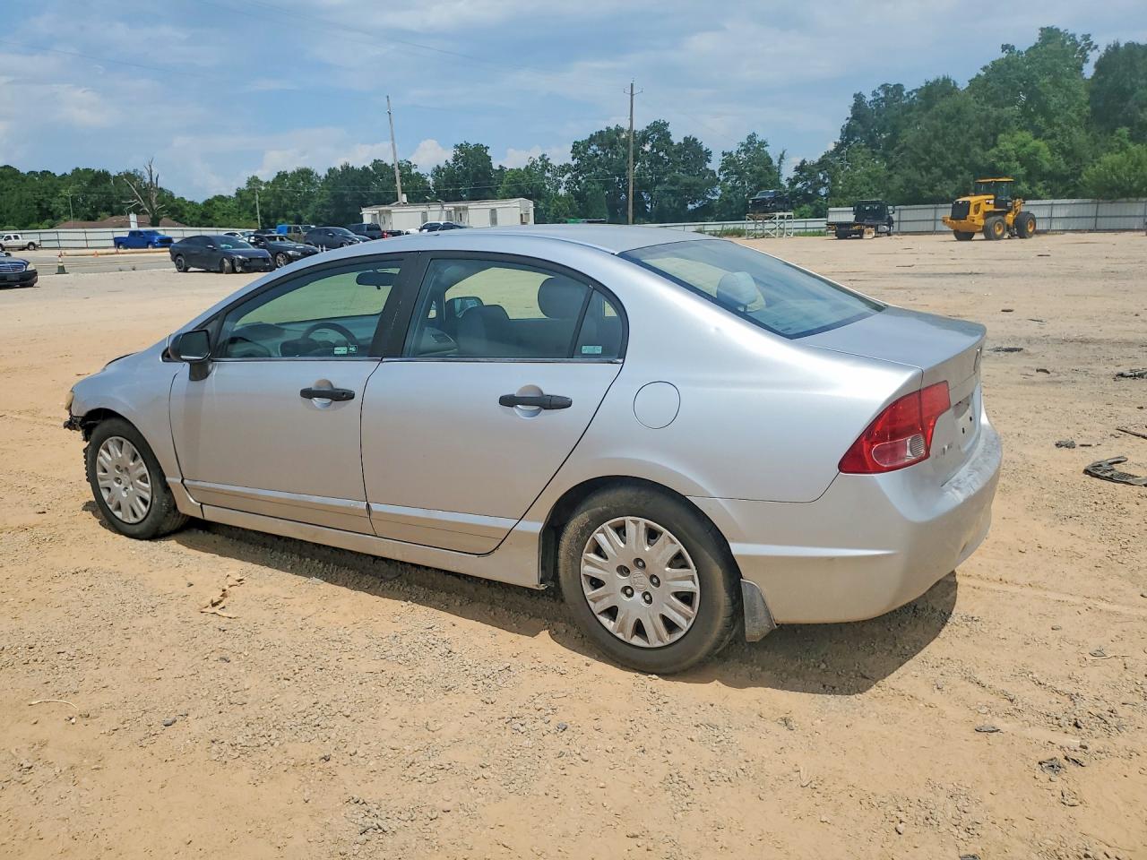 2006 Honda Civic Dx Silver vin: 1HGFA16266L006917