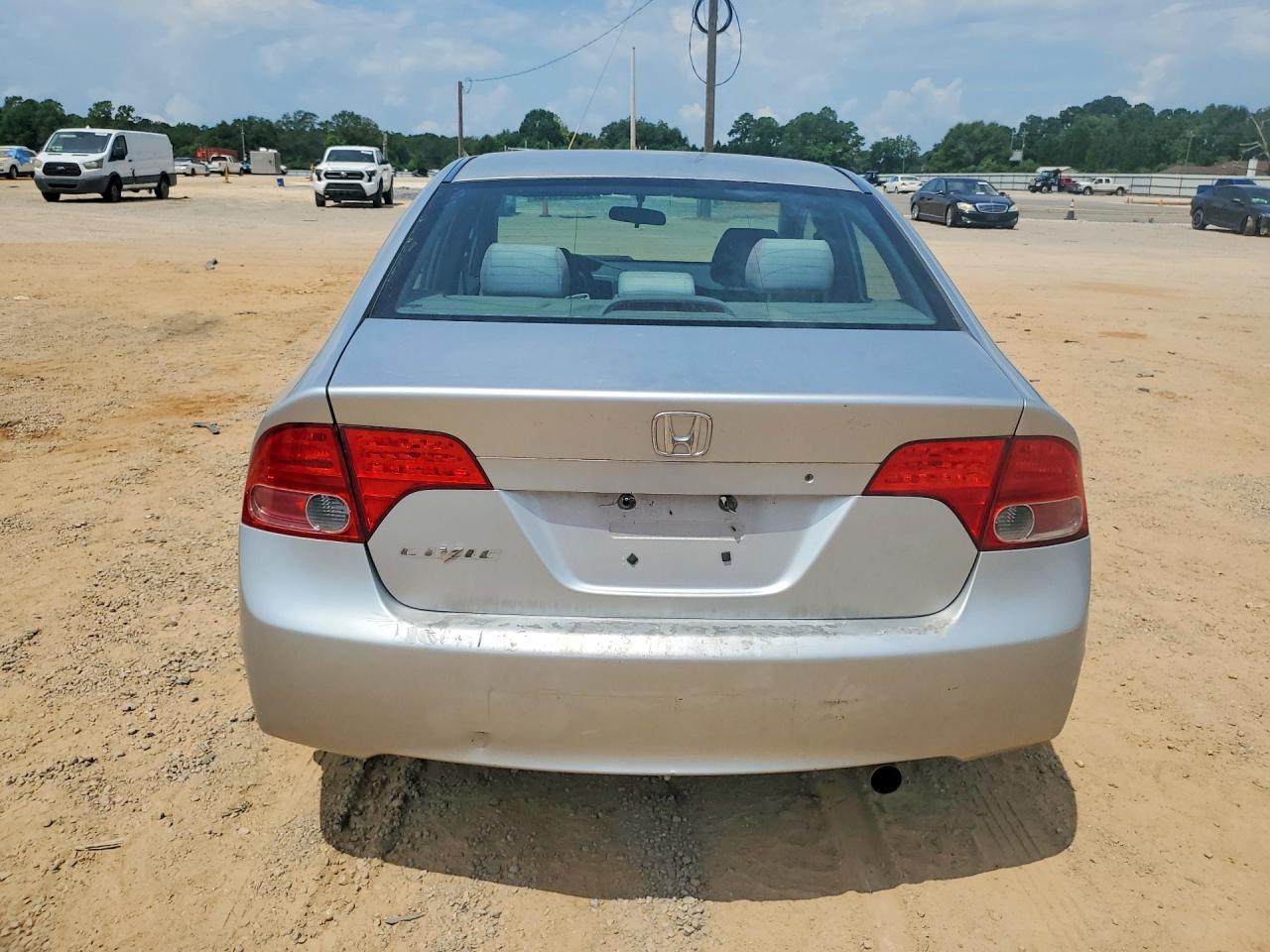 2006 Honda Civic Dx Silver vin: 1HGFA16266L006917