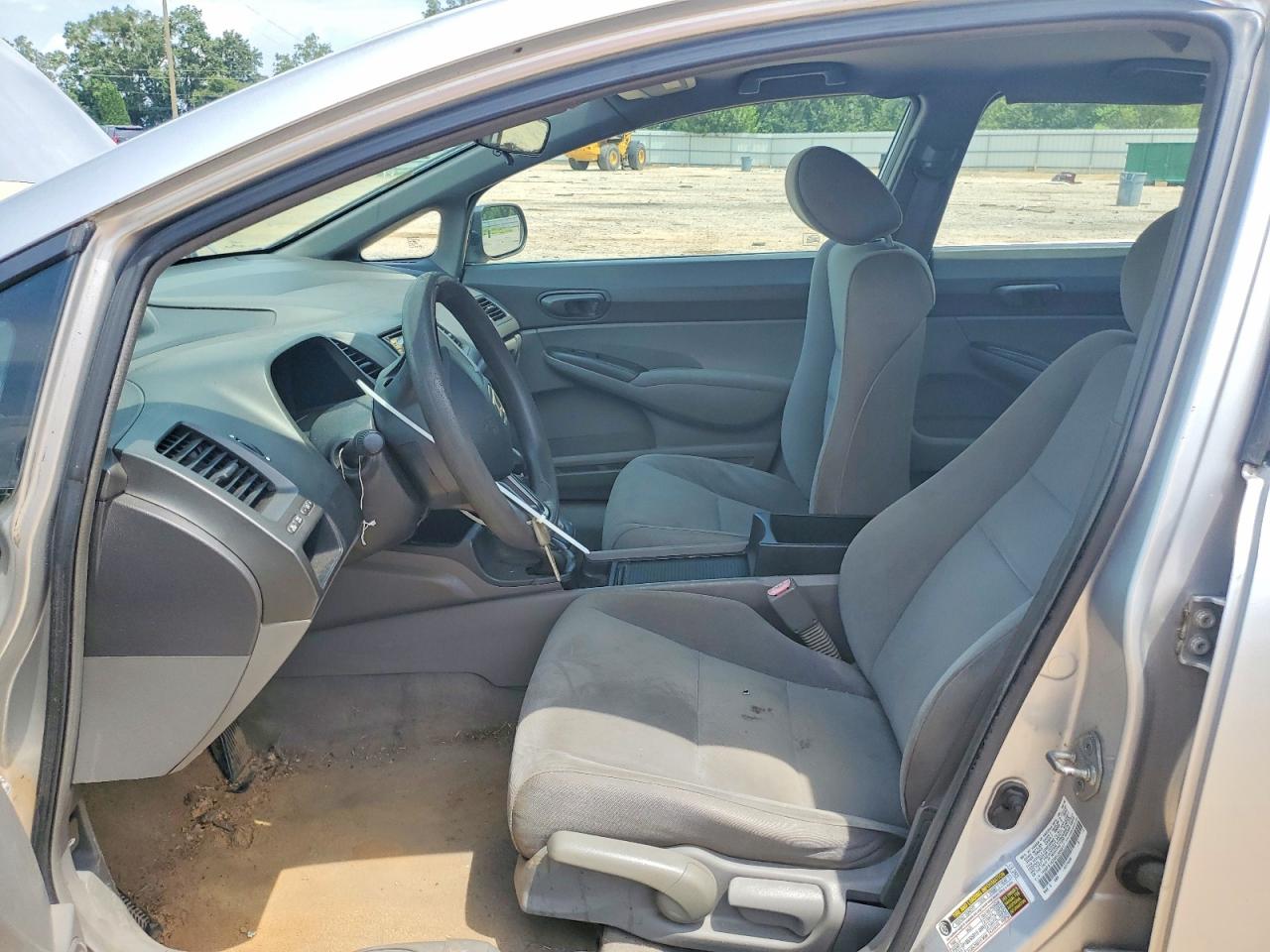 2006 Honda Civic Dx Silver vin: 1HGFA16266L006917