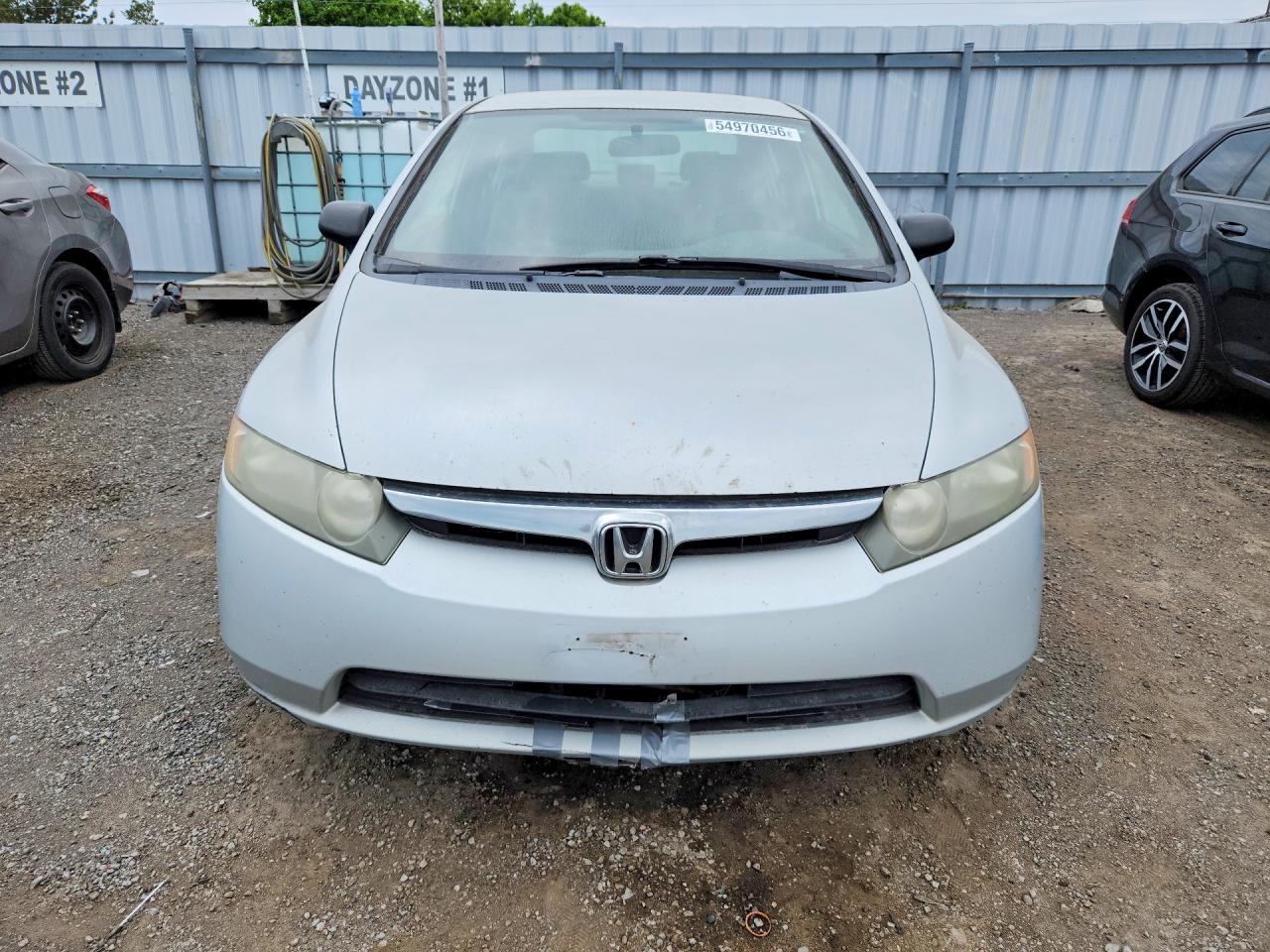 2007 Honda Civic Dx Silver vin: 1HGFA16337L800137