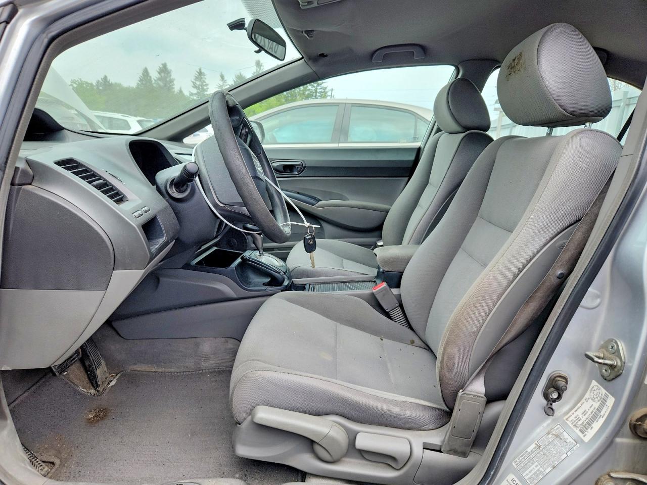 2007 Honda Civic Dx Silver vin: 1HGFA16337L800137