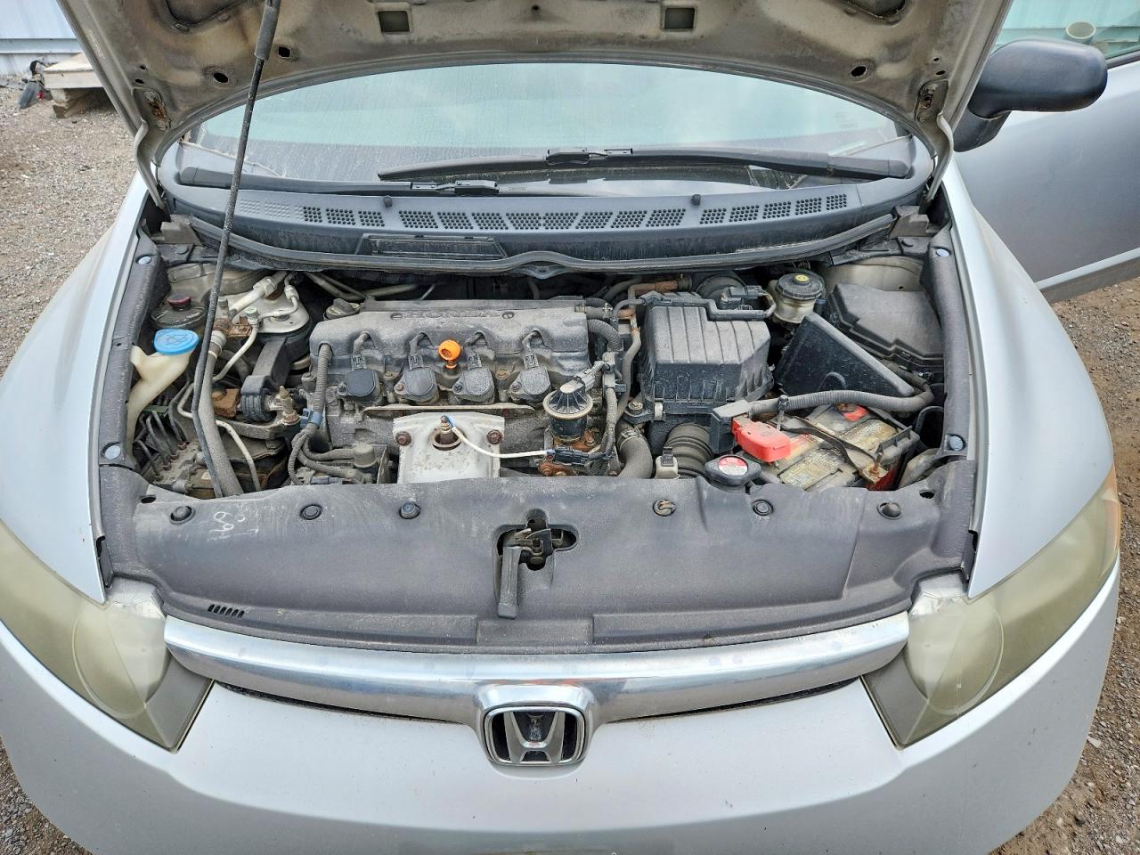 2007 Honda Civic Dx Silver vin: 1HGFA16337L800137