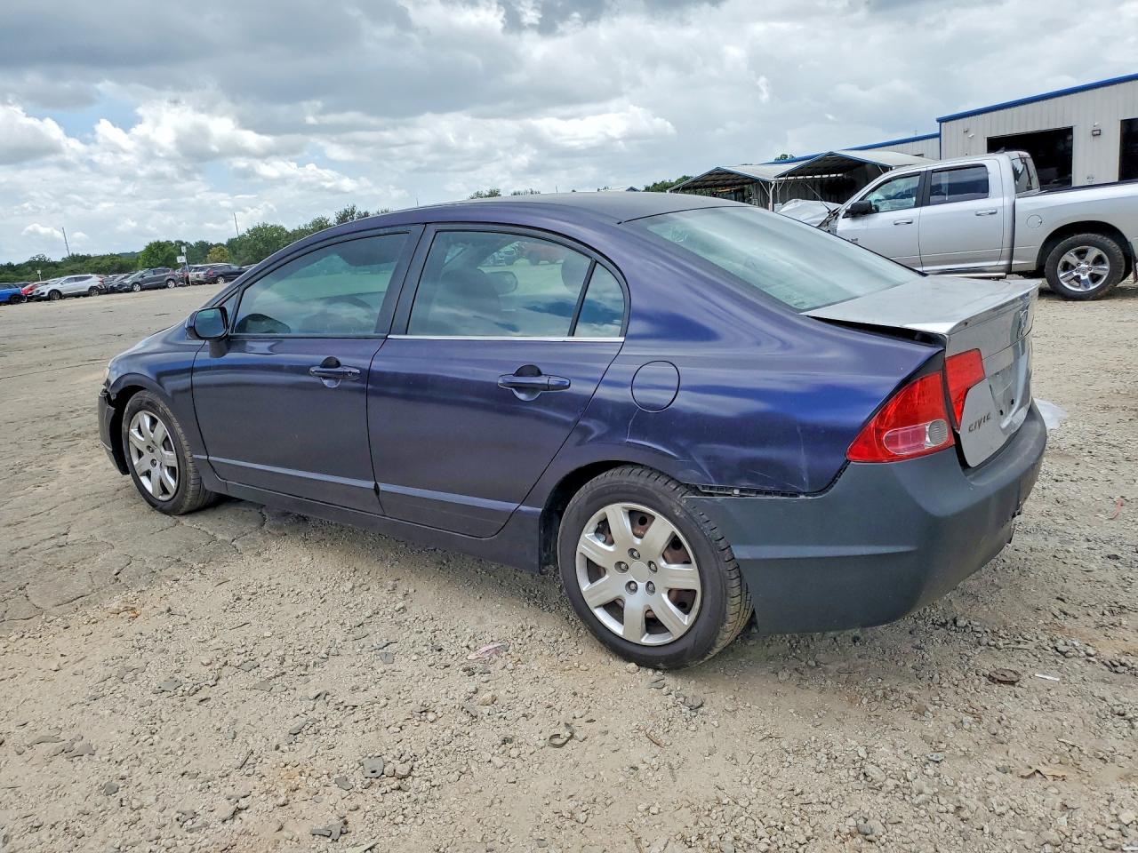 2006 Honda Civic Lx Blue vin: 1HGFA16506L022542
