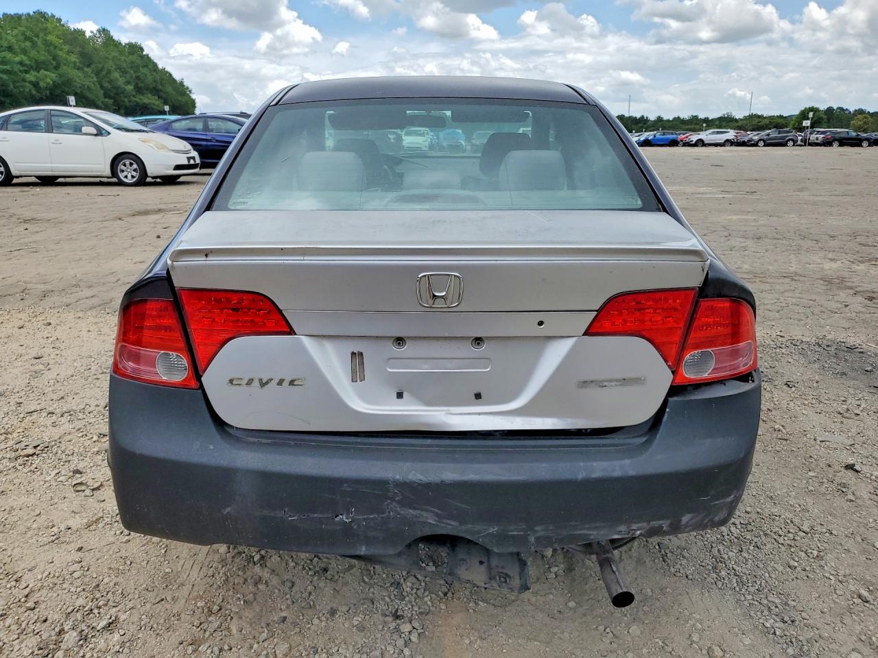 2006 Honda Civic Lx Blue vin: 1HGFA16506L022542