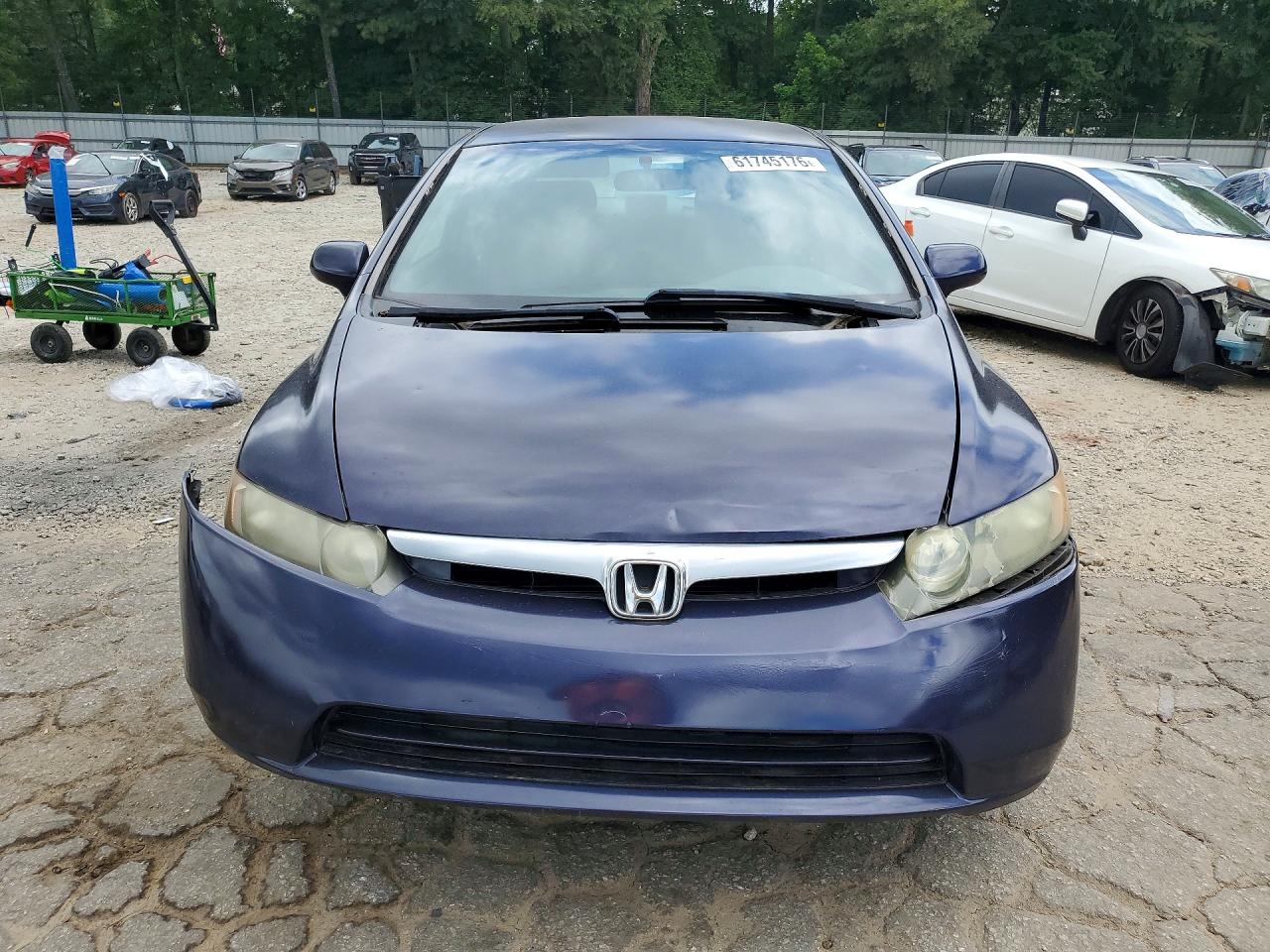 2006 Honda Civic Lx Blue vin: 1HGFA16506L022542