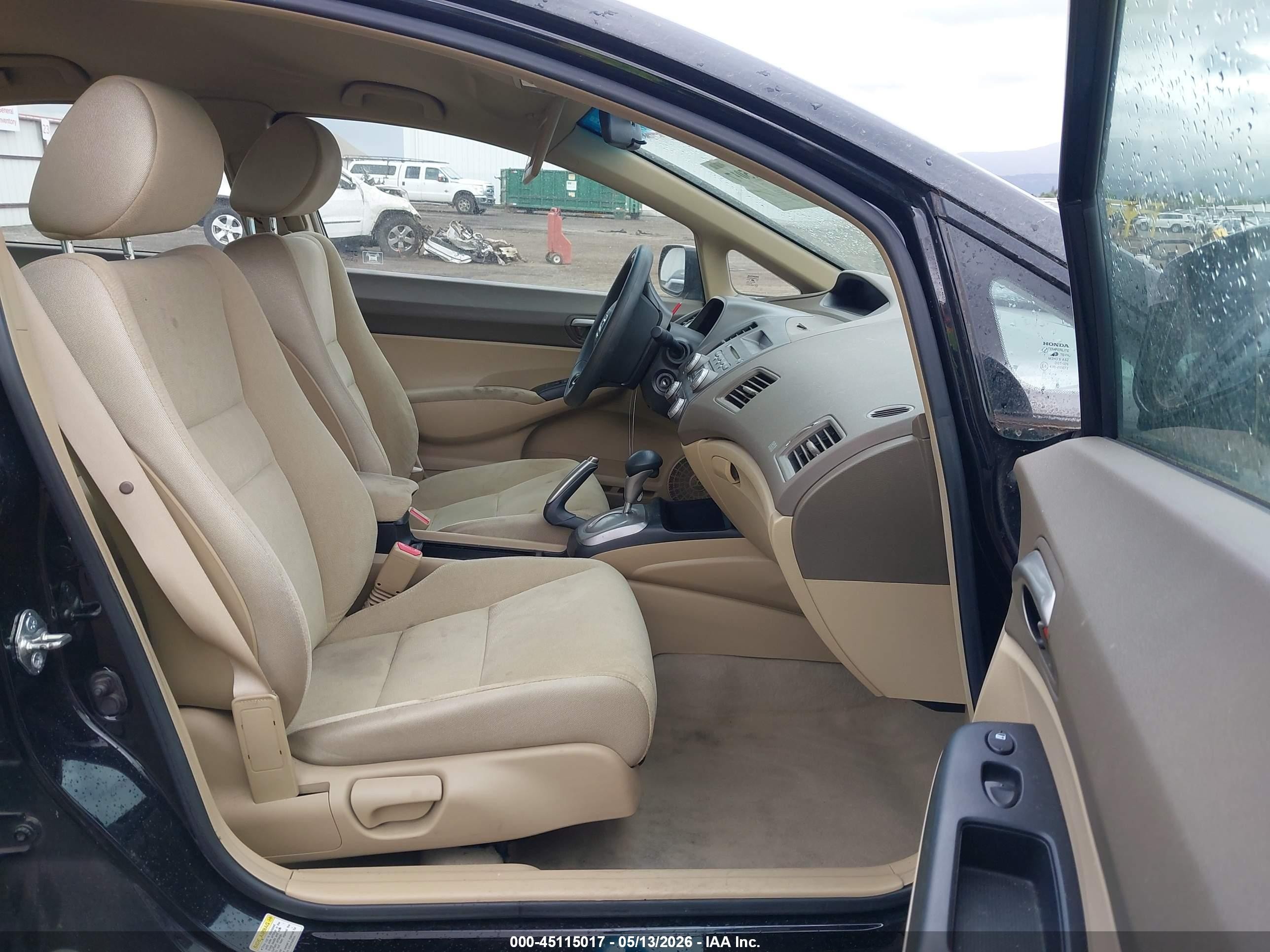 2006 Honda Civic Lx Черный vin: 1HGFA16506L025991