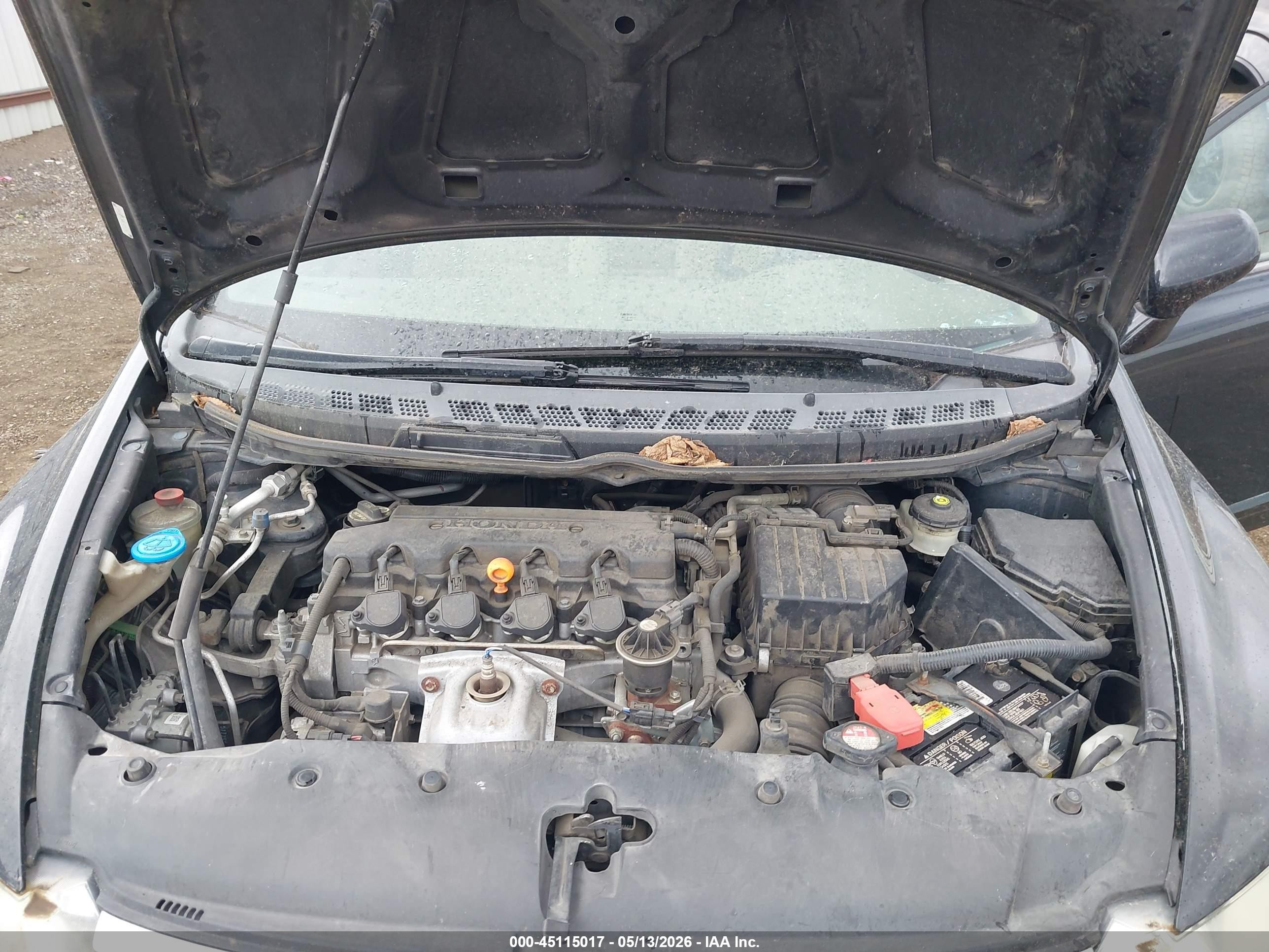 2006 Honda Civic Lx Черный vin: 1HGFA16506L025991