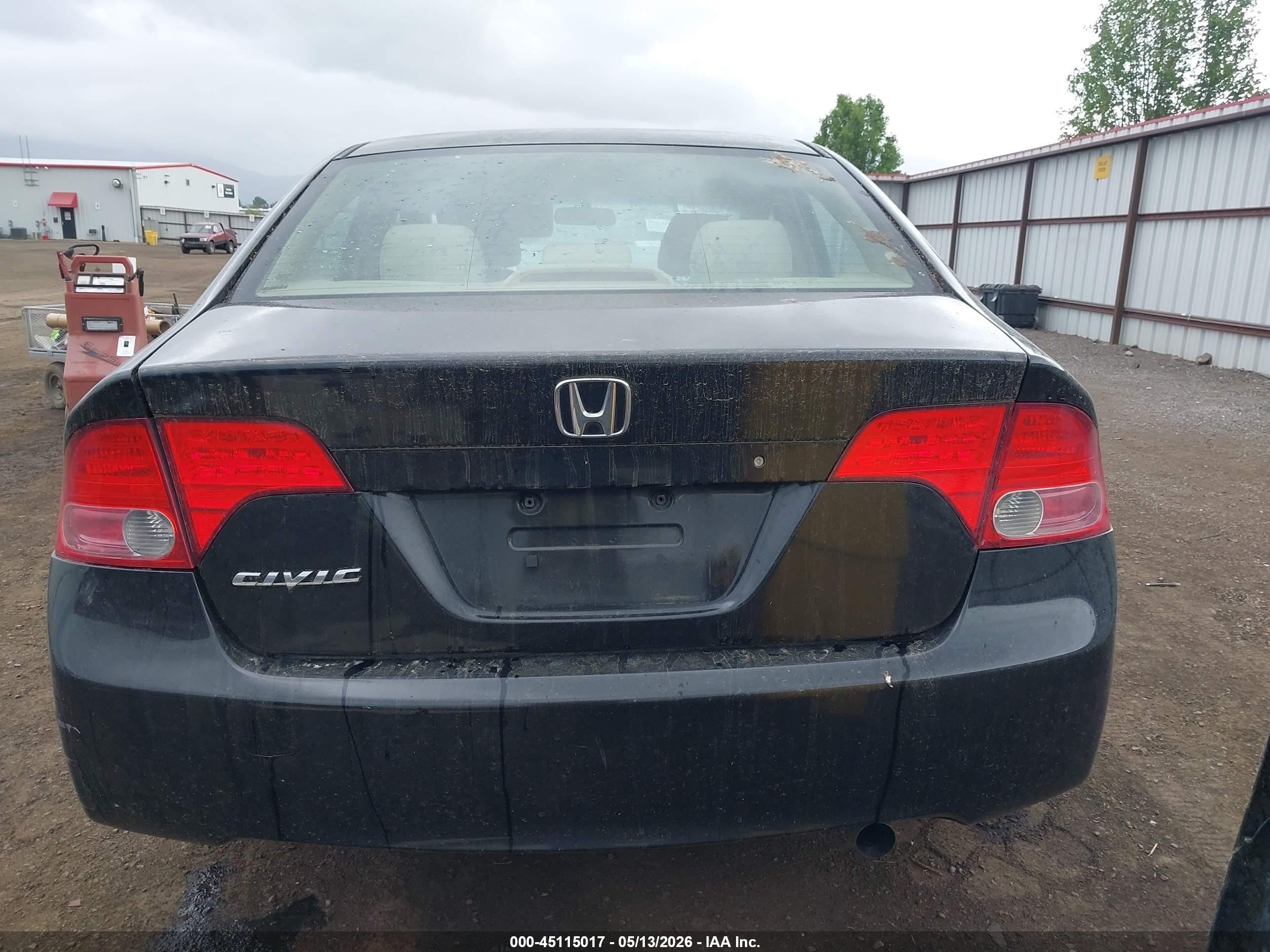 2006 Honda Civic Lx Черный vin: 1HGFA16506L025991