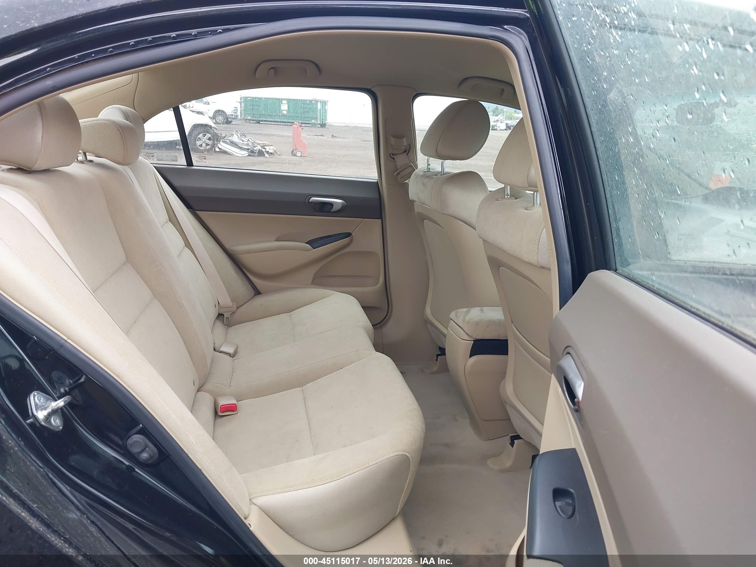 2006 Honda Civic Lx Черный vin: 1HGFA16506L025991