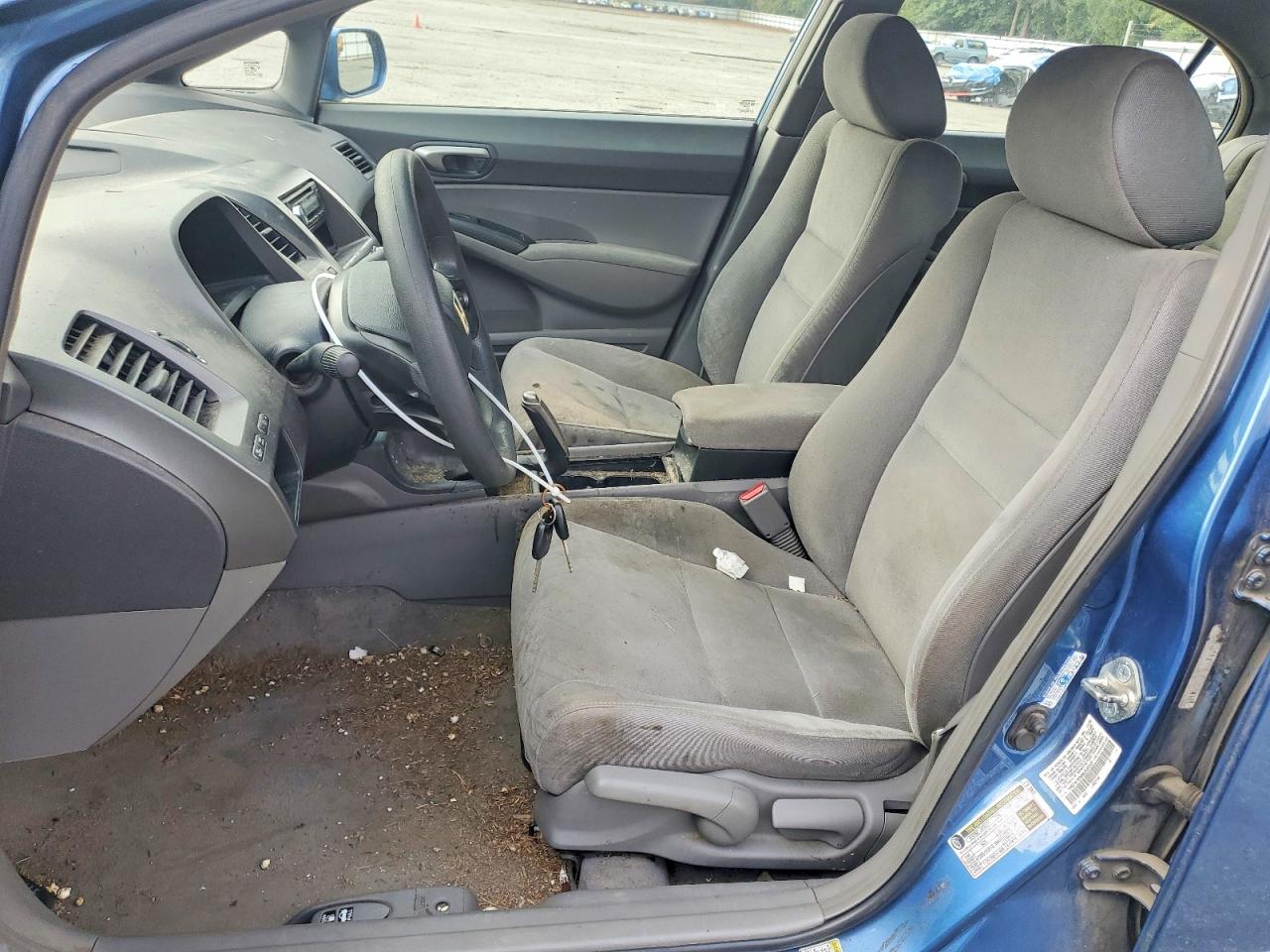 2006 Honda Civic Lx Синий vin: 1HGFA16506L030432