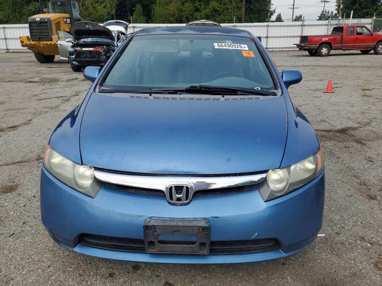2006 Honda Civic Lx Синий vin: 1HGFA16506L030432