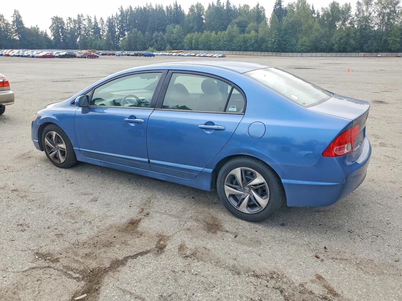 2006 Honda Civic Lx Синий vin: 1HGFA16506L030432