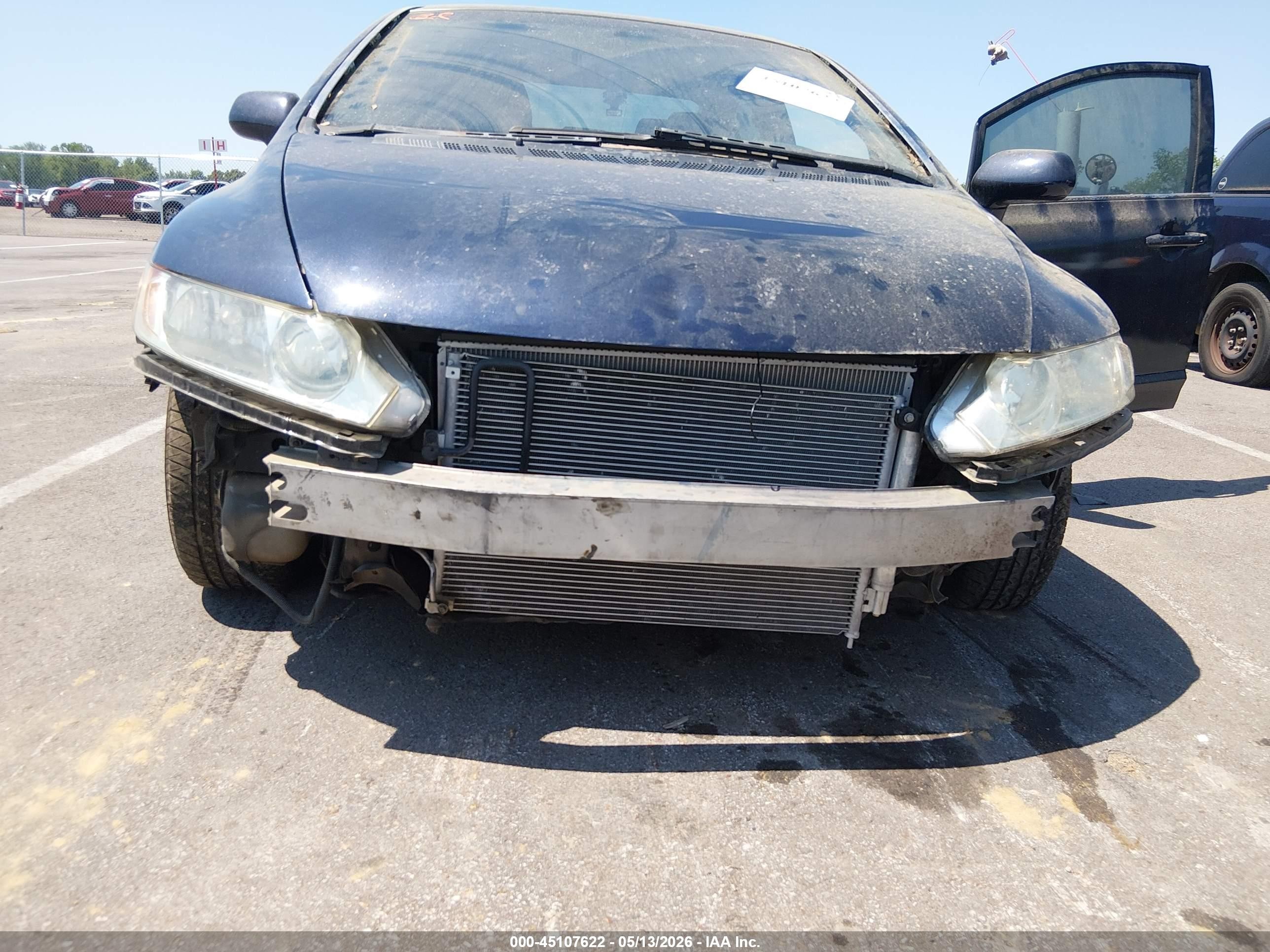 2006 Honda Civic Lx Navy vin: 1HGFA16506L046730