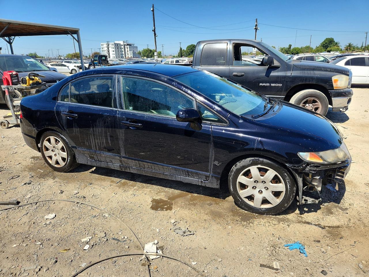 2006 Honda Civic Lx Black vin: 1HGFA16506L047280