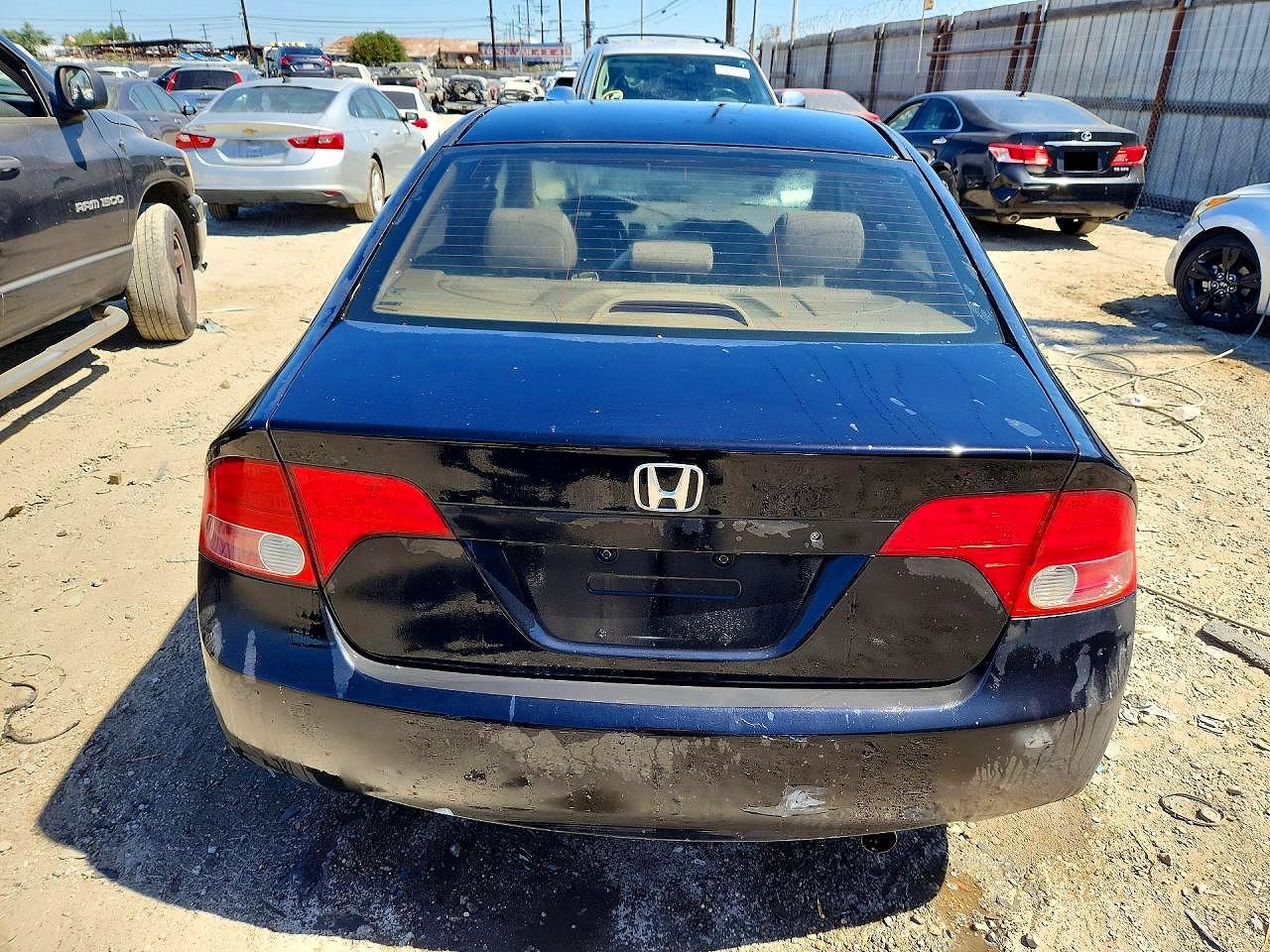2006 Honda Civic Lx Black vin: 1HGFA16506L047280