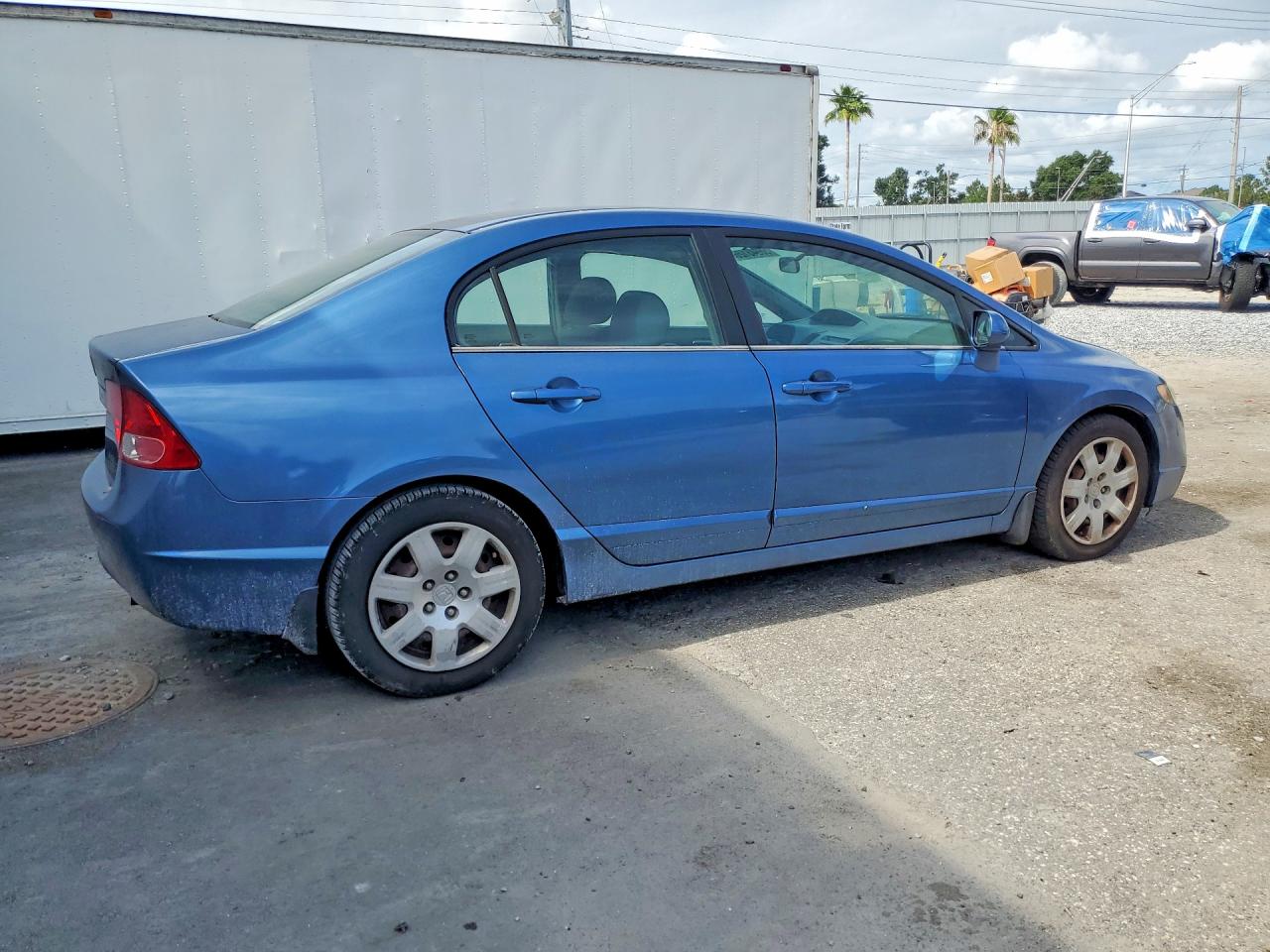 2006 Honda Civic Lx Синий vin: 1HGFA16506L105002