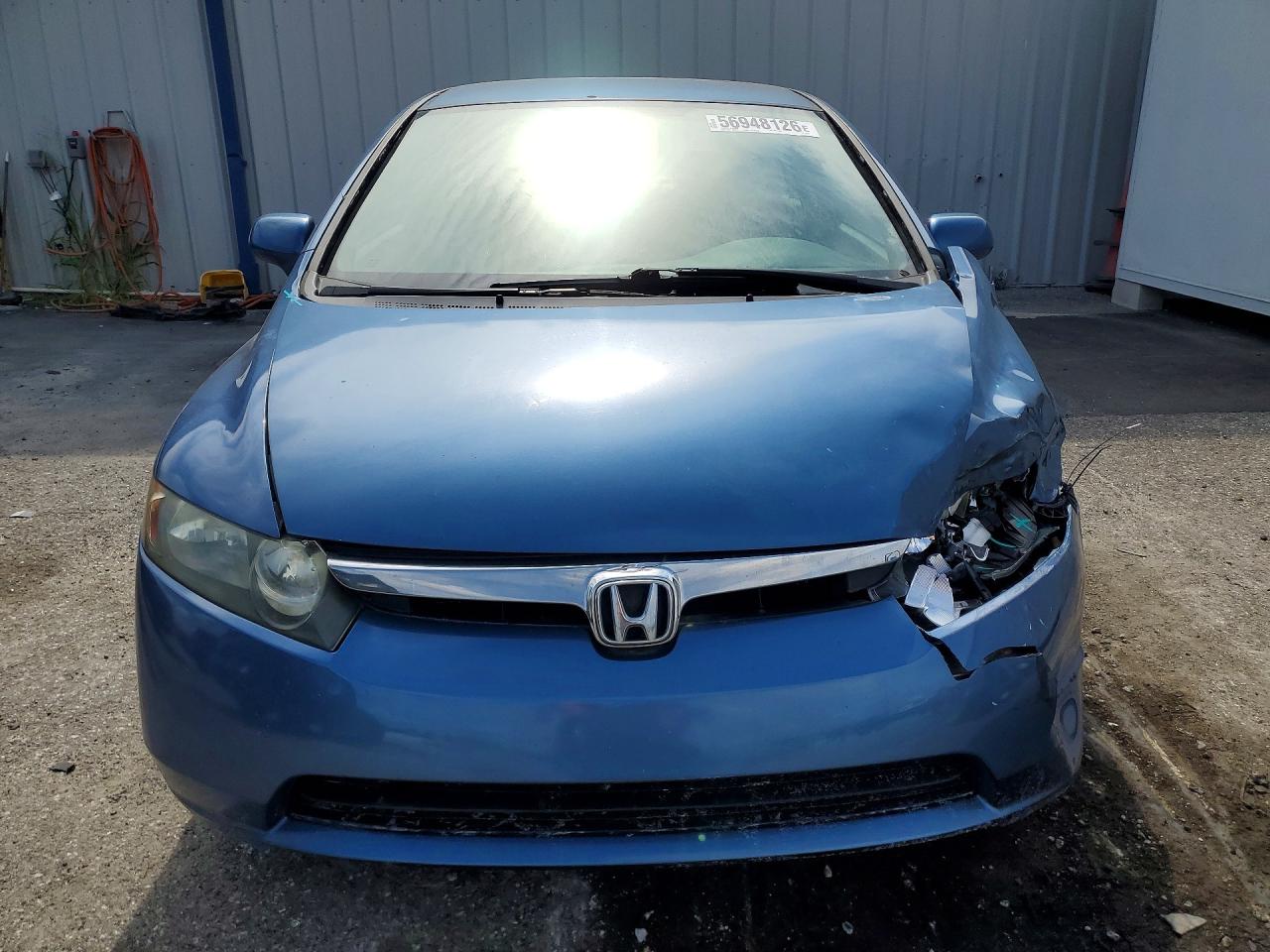 2006 Honda Civic Lx Синий vin: 1HGFA16506L105002