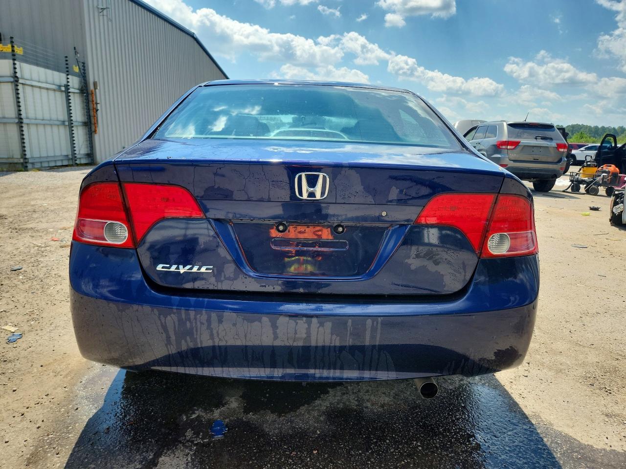 2007 Honda Civic Lx Blue vin: 1HGFA16507L010490