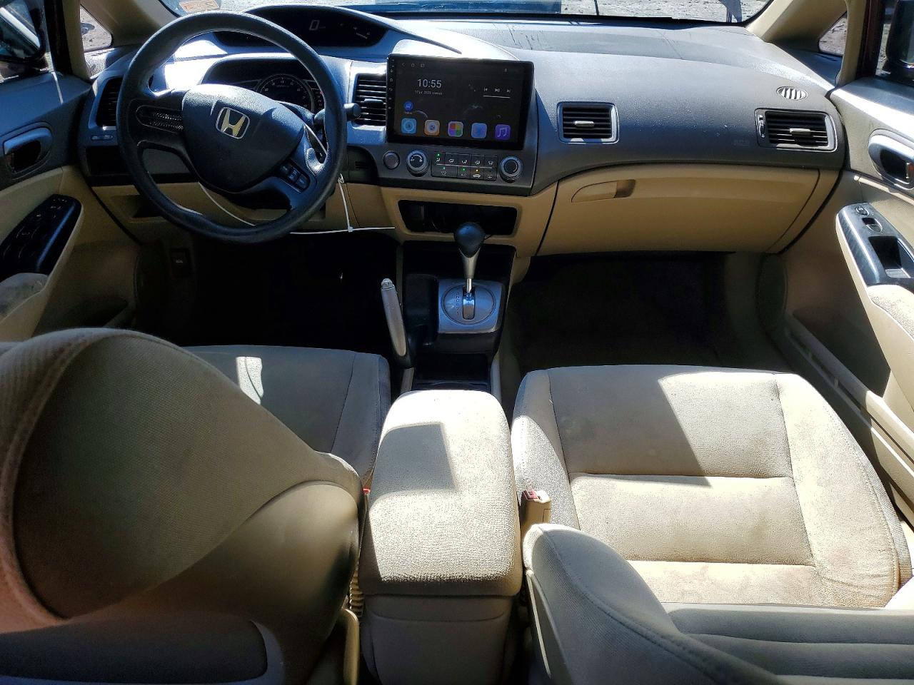 2007 Honda Civic Lx Красный vin: 1HGFA16507L013180