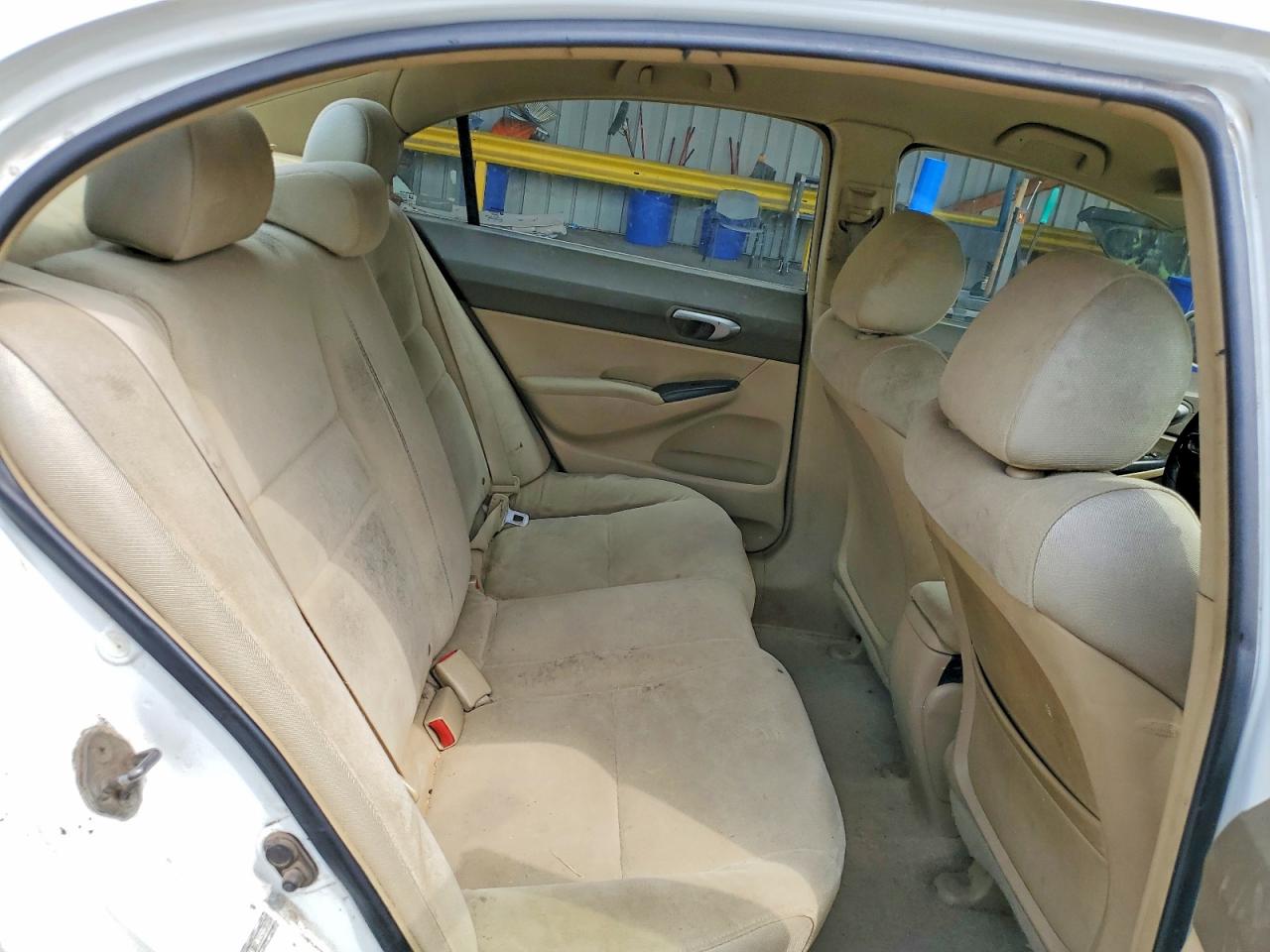 2007 Honda Civic Lx Белый vin: 1HGFA16507L030979
