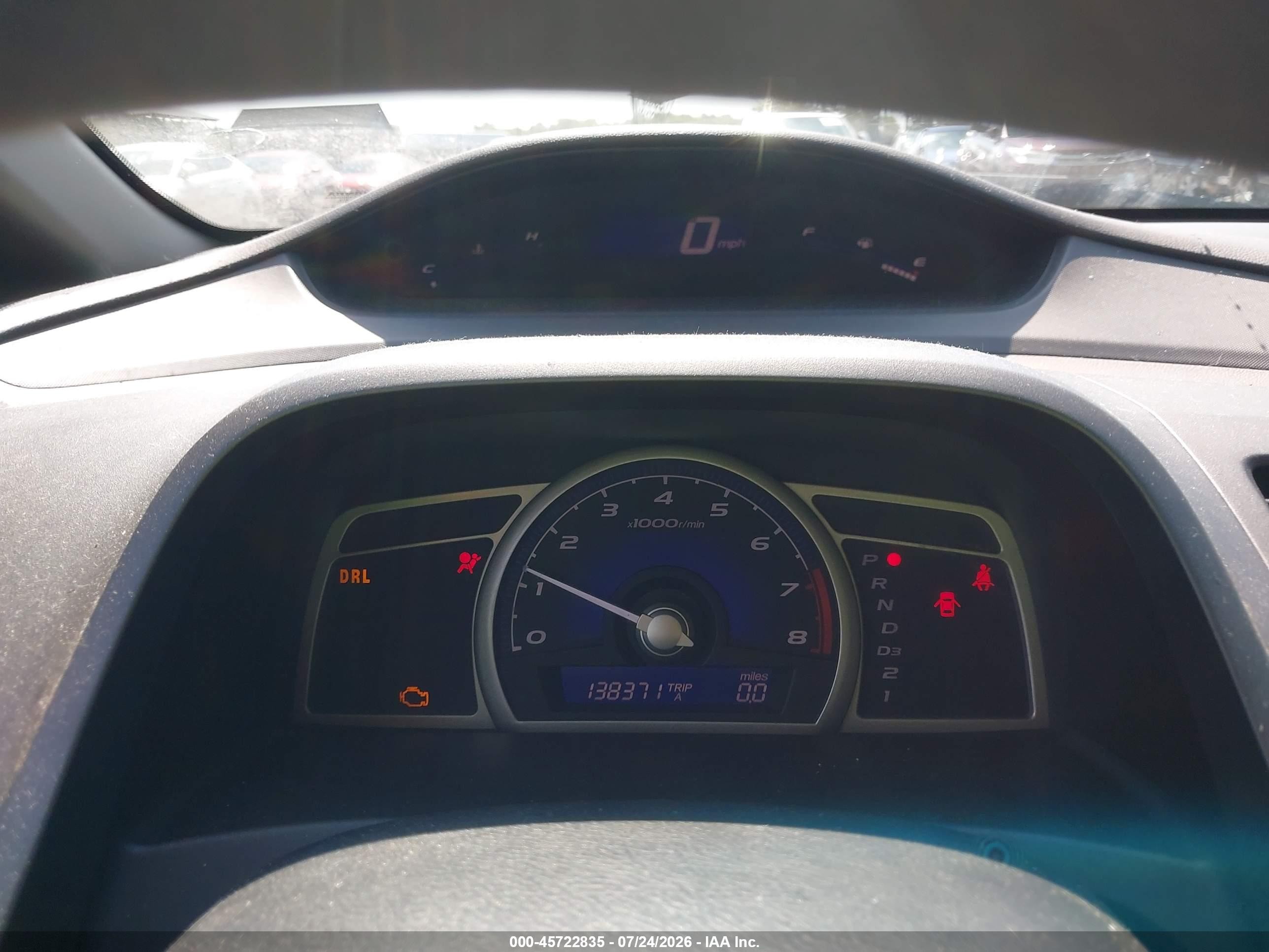 2007 Honda Civic Lx Gray vin: 1HGFA16507L035146