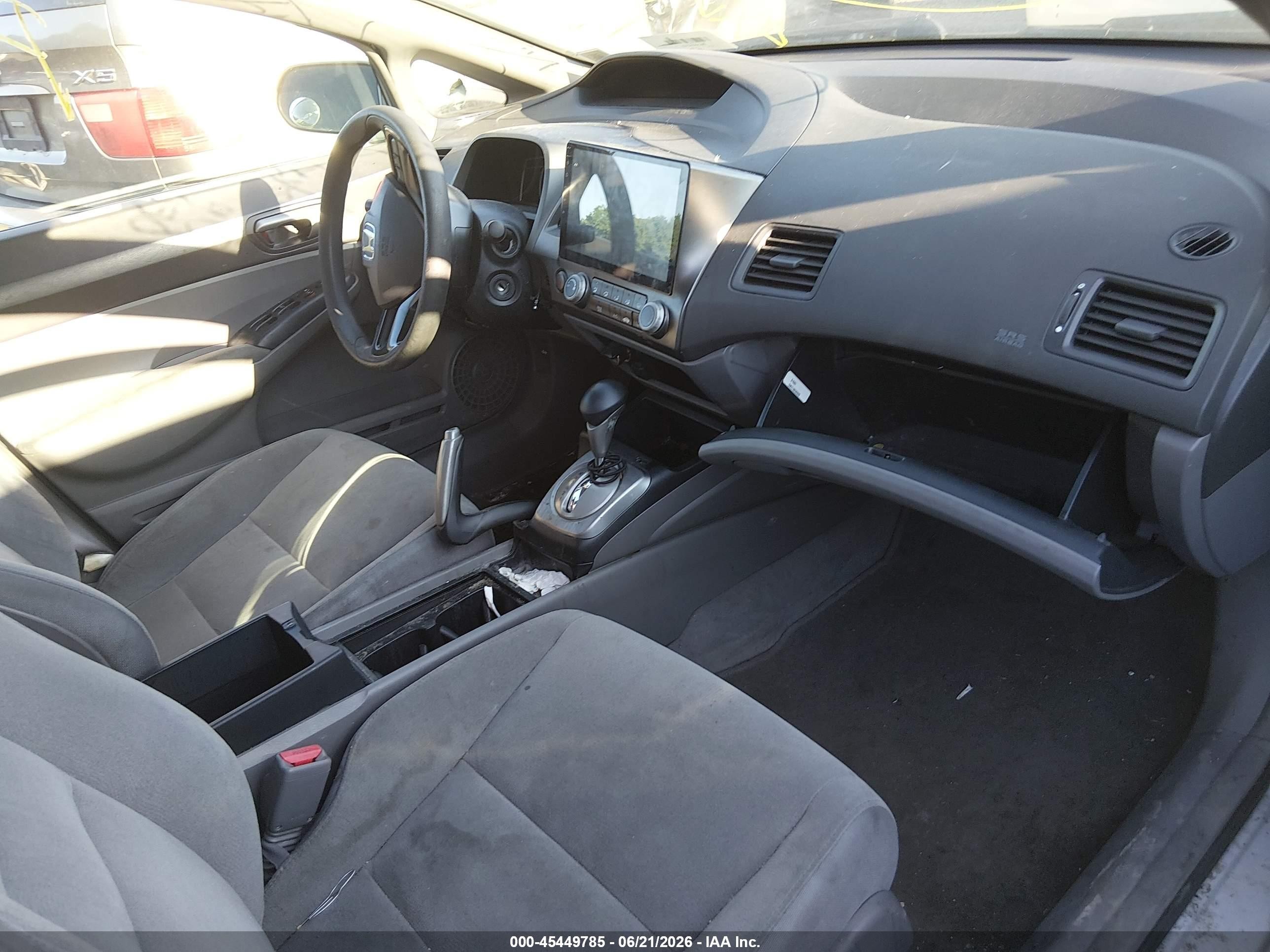 2007 Honda Civic Lx Silver vin: 1HGFA16507L043151