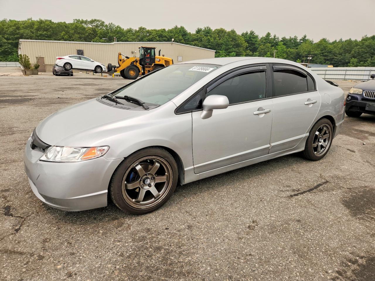 2007 Honda Civic Lx Silver vin: 1HGFA16507L044834