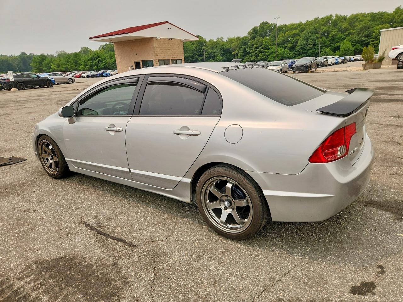 2007 Honda Civic Lx Silver vin: 1HGFA16507L044834