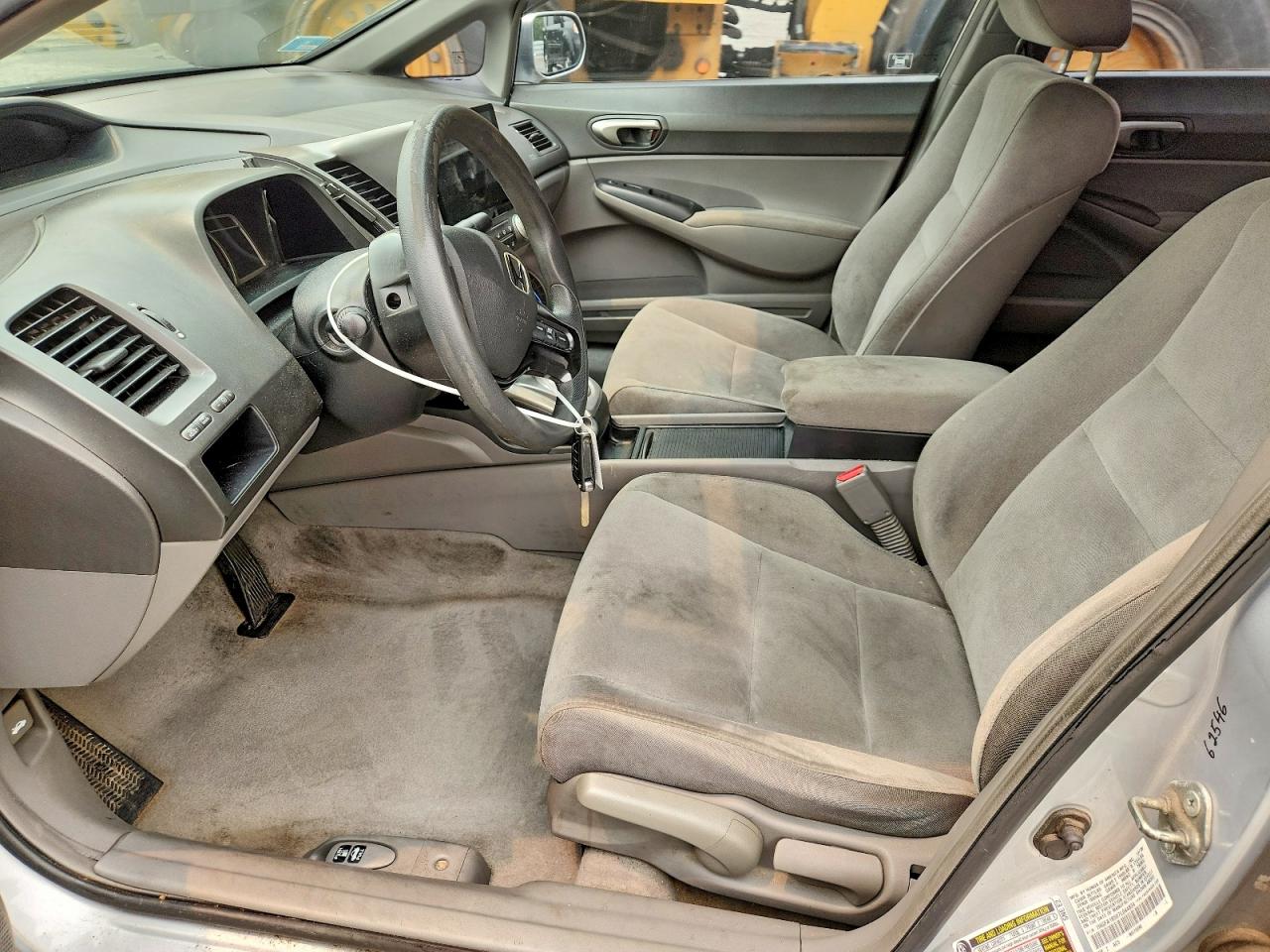 2007 Honda Civic Lx Silver vin: 1HGFA16507L044834