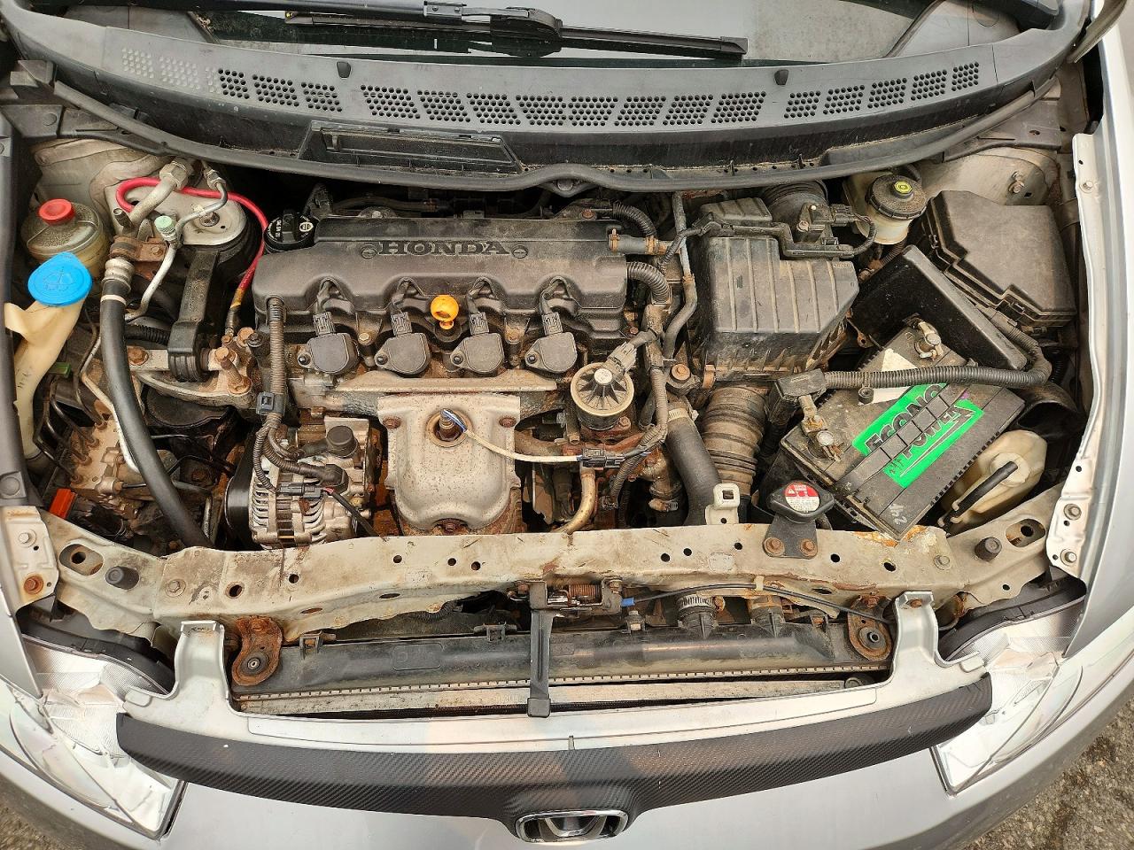 2007 Honda Civic Lx Silver vin: 1HGFA16507L044834