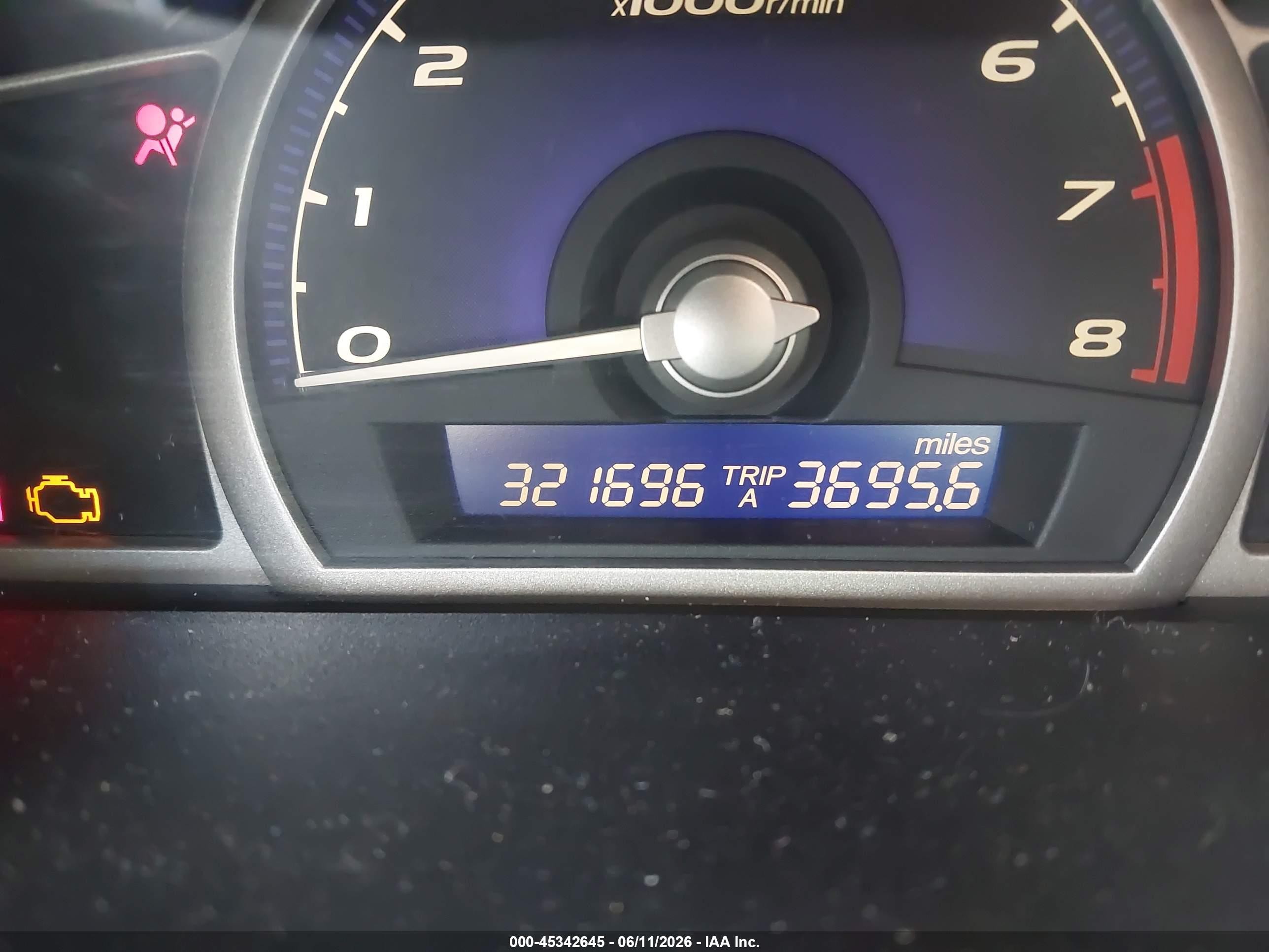 2007 Honda Civic Lx Blue vin: 1HGFA16507L047040