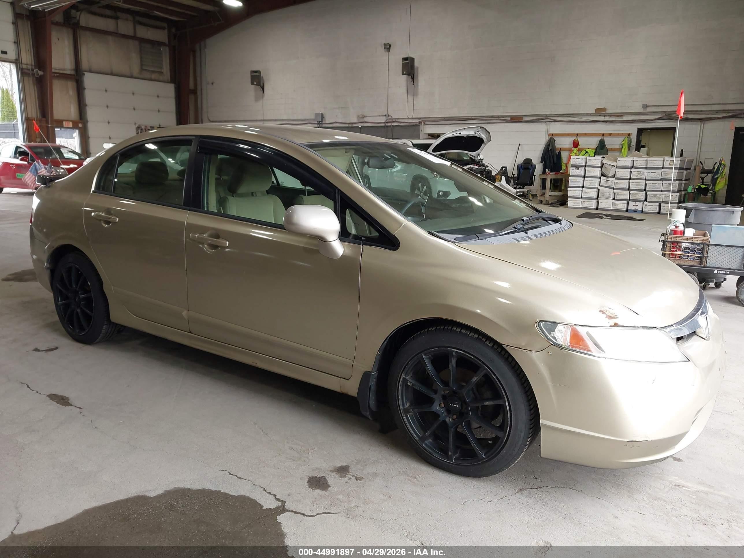 2007 Honda Civic Lx Gold vin: 1HGFA16507L063156
