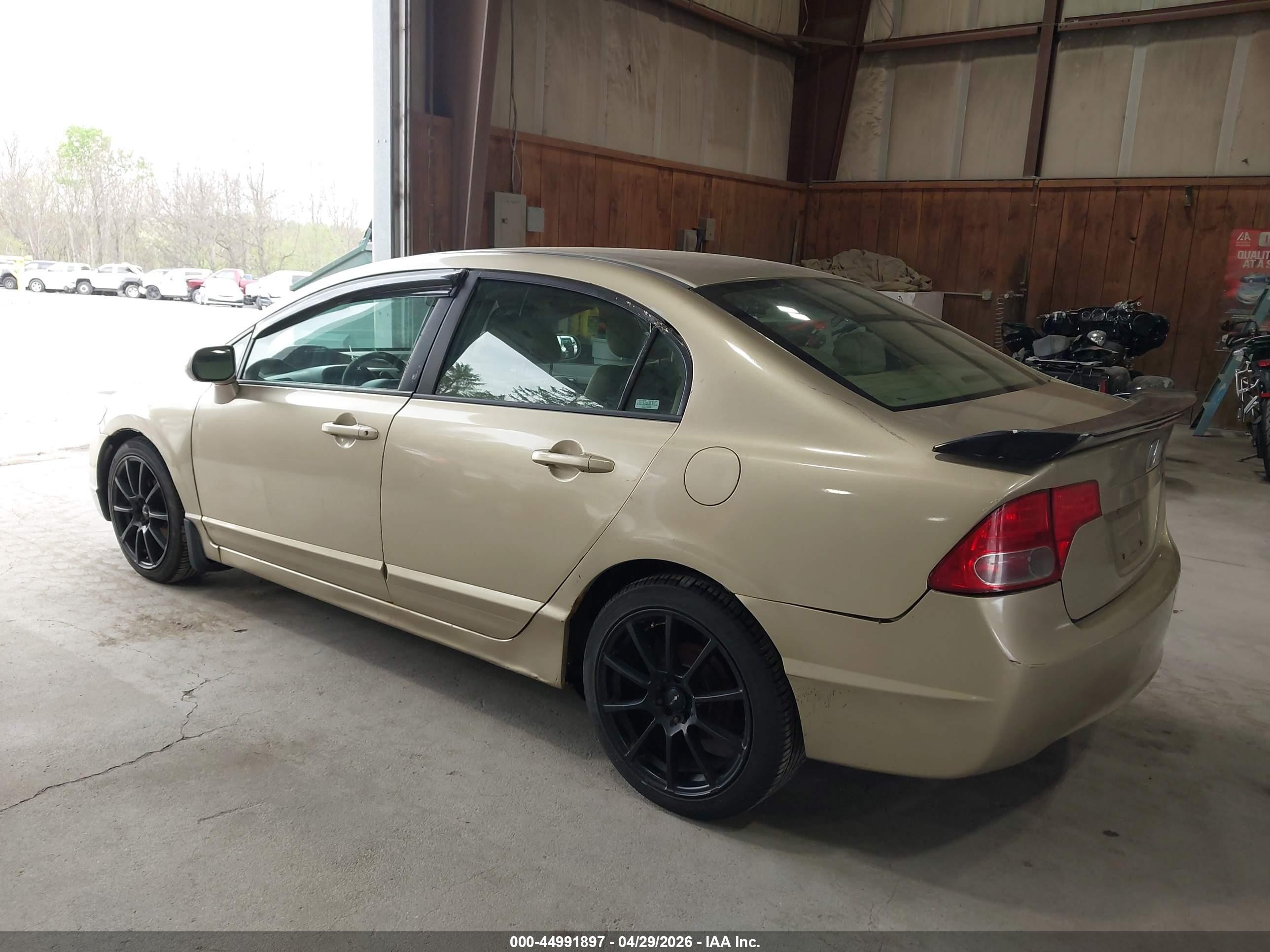 2007 Honda Civic Lx Gold vin: 1HGFA16507L063156