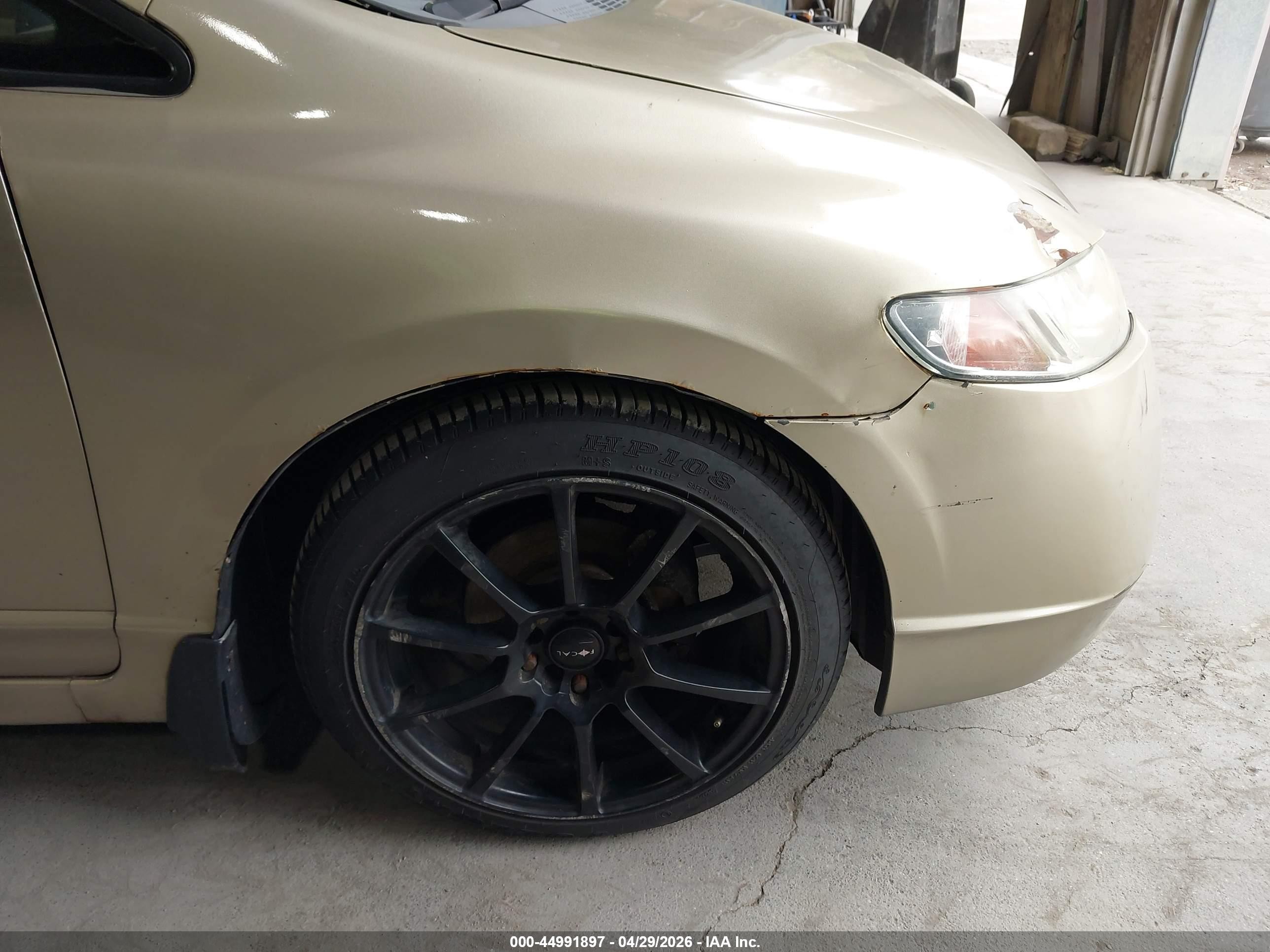 2007 Honda Civic Lx Gold vin: 1HGFA16507L063156