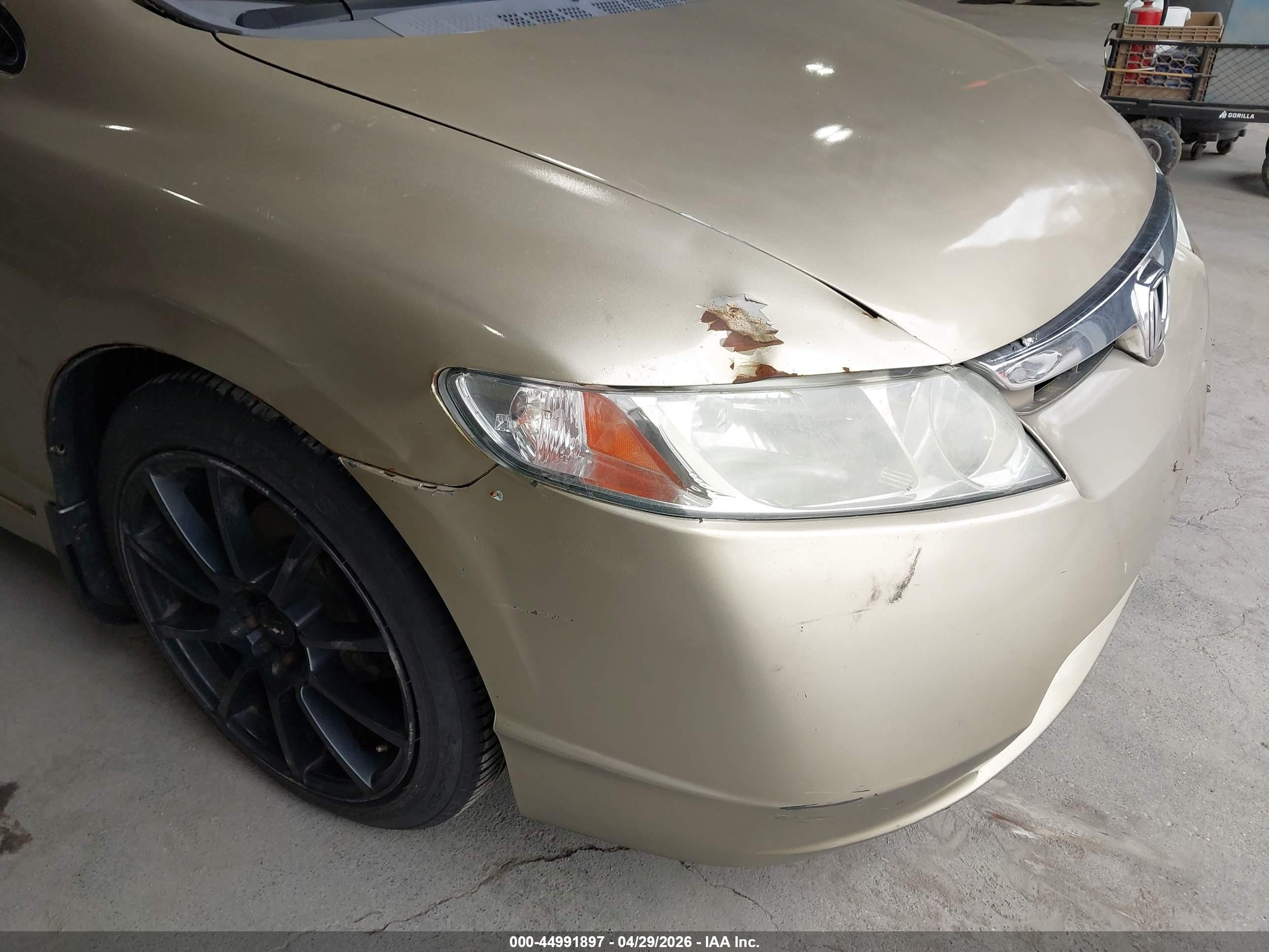 2007 Honda Civic Lx Gold vin: 1HGFA16507L063156