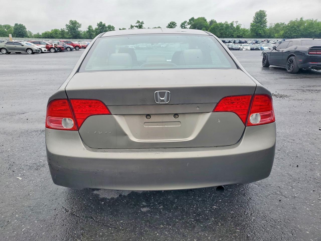 2007 Honda Civic Dx Желто-коричневый vin: 1HGFA16507L068020