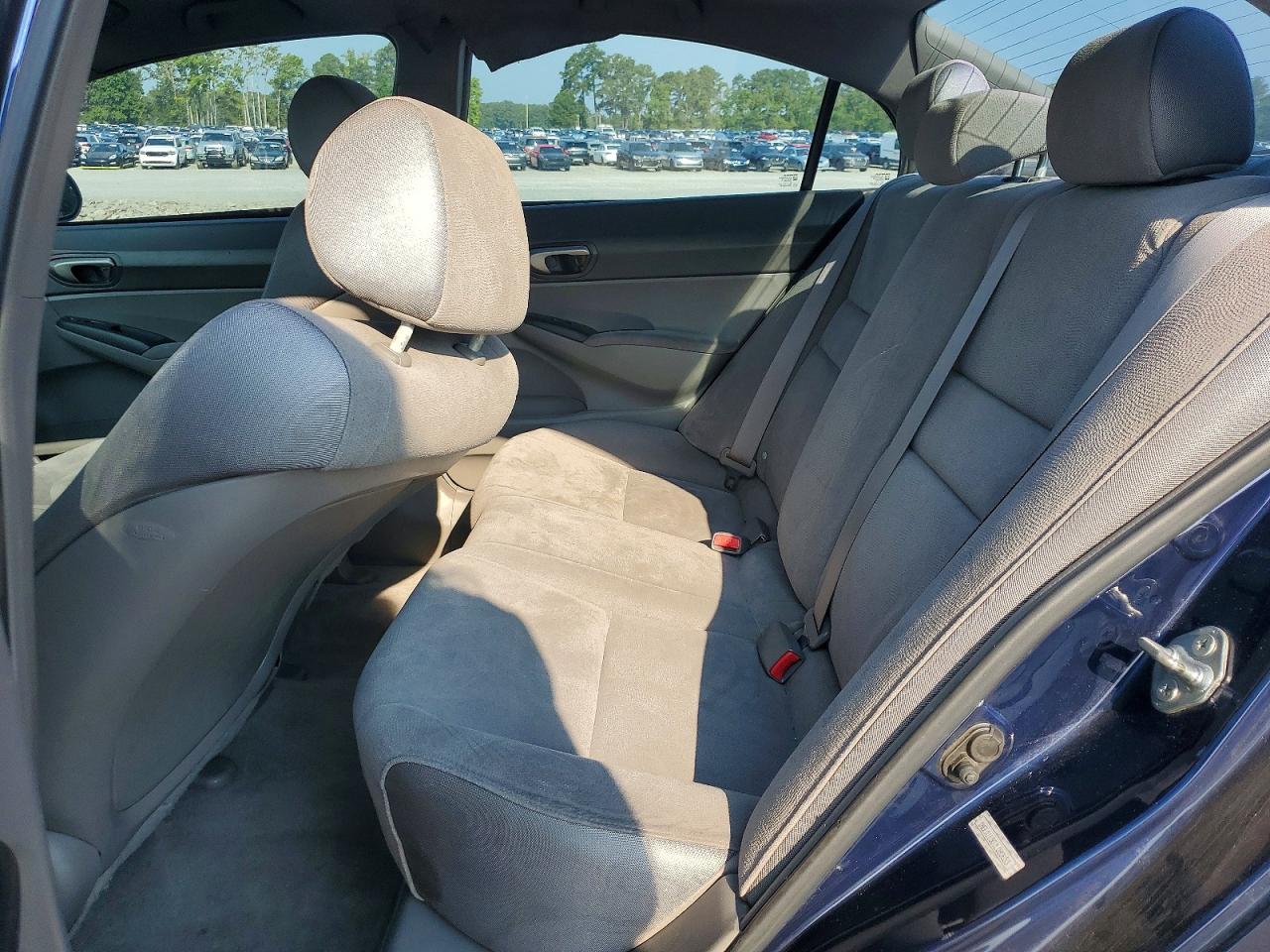 2007 Honda Civic Lx Blue vin: 1HGFA16507L080653